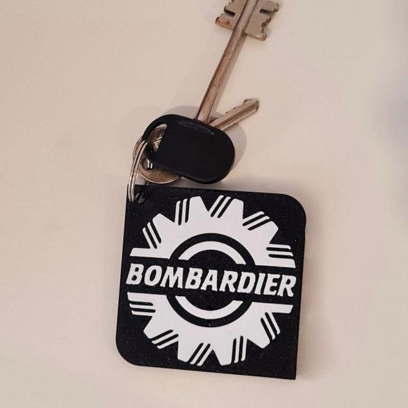 Keychain: Bombardier II 3d model