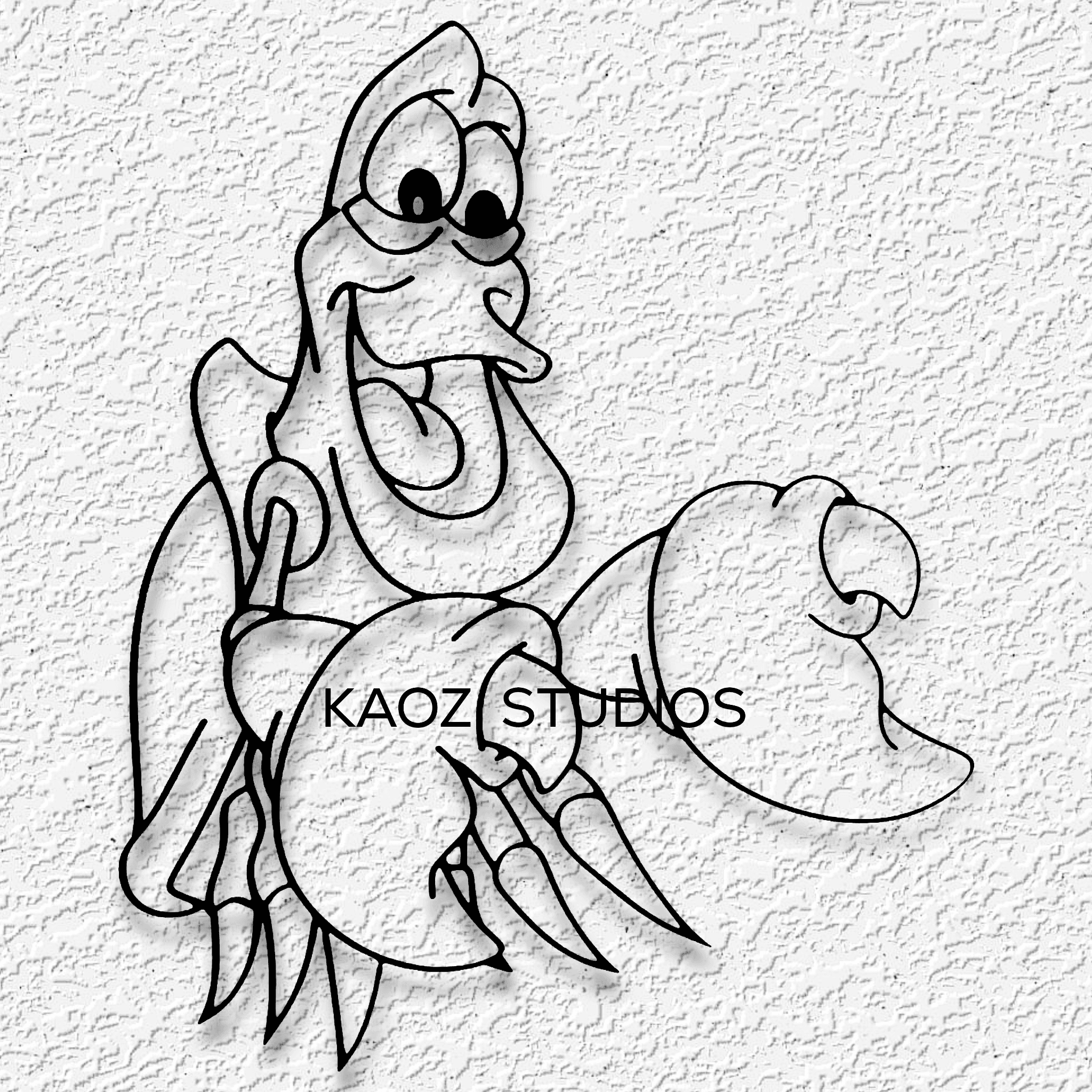 The Little Mermaid wall art Sebastian wall decor disney fanart crab 3d model