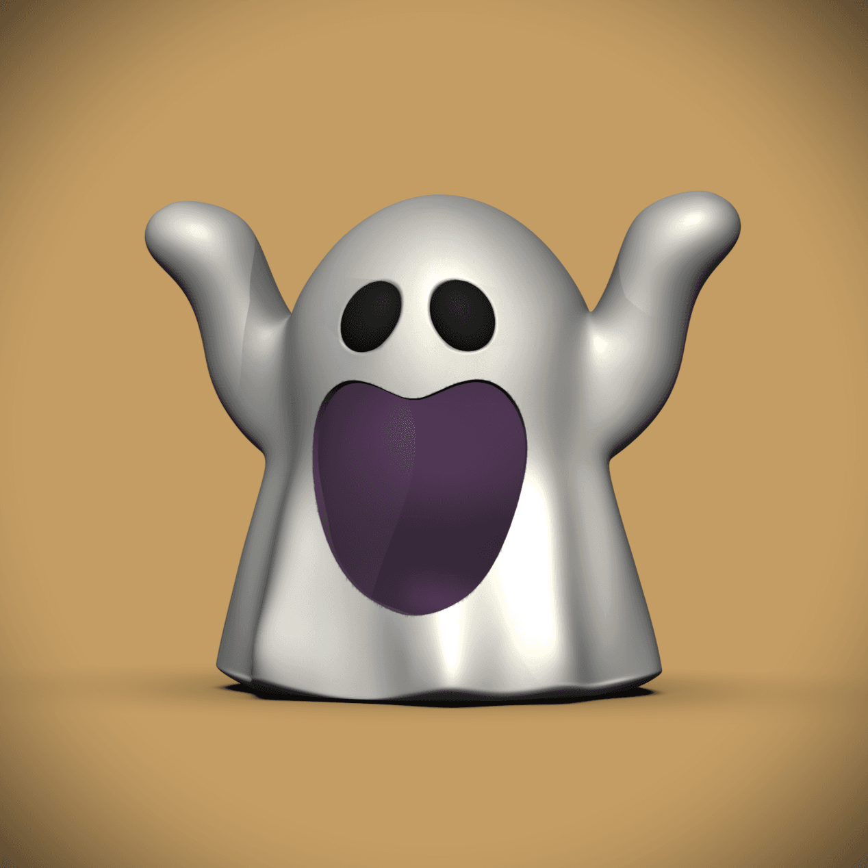 Ghosty Candy Bowl 3d model