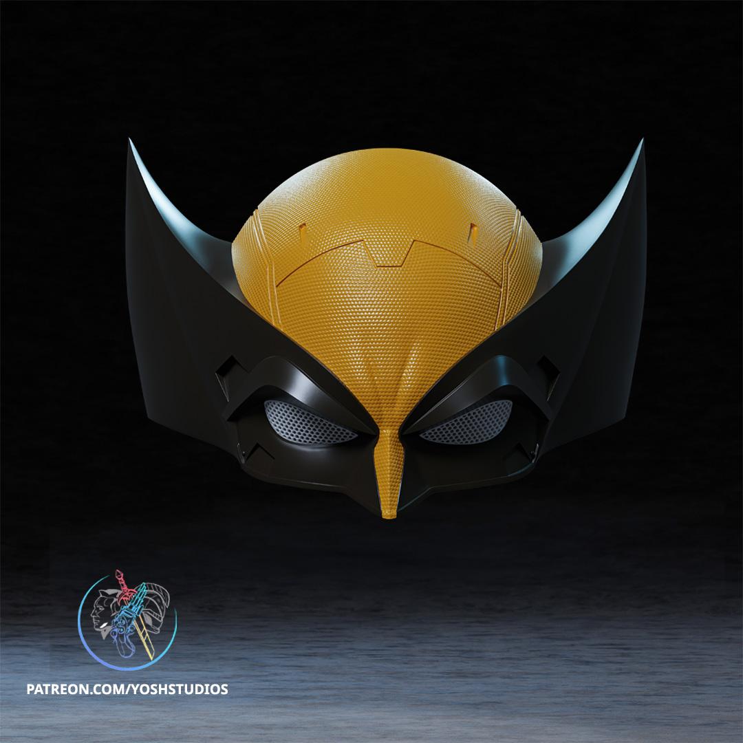 Wolverine Movie Helmet 3d Print File STL 3d model