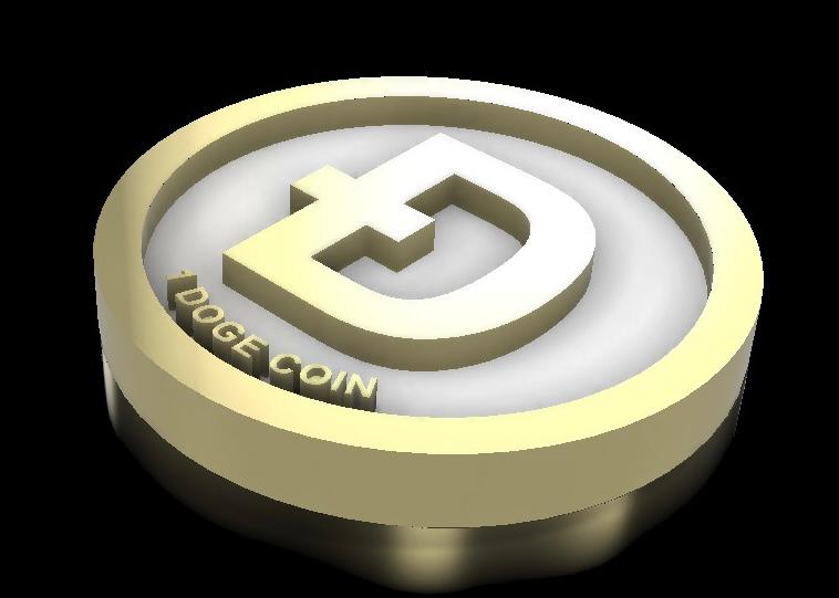 Dogecoin  3d model