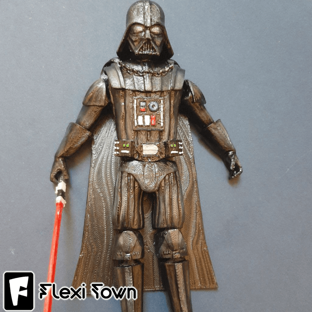 Flexi Print-in-Place Darth Vader 3d model