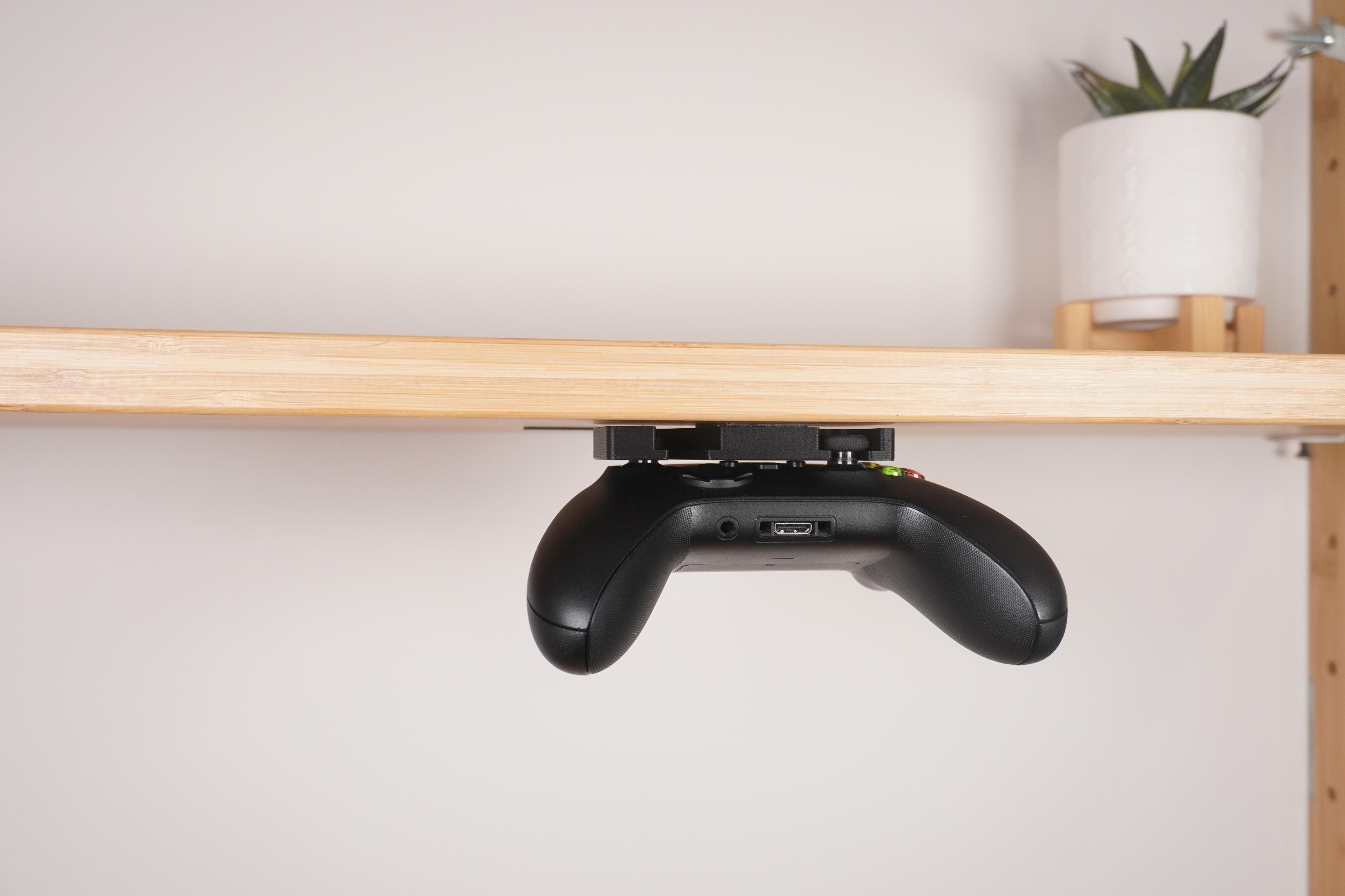 Under Desk Universal Controller Mount  3d model