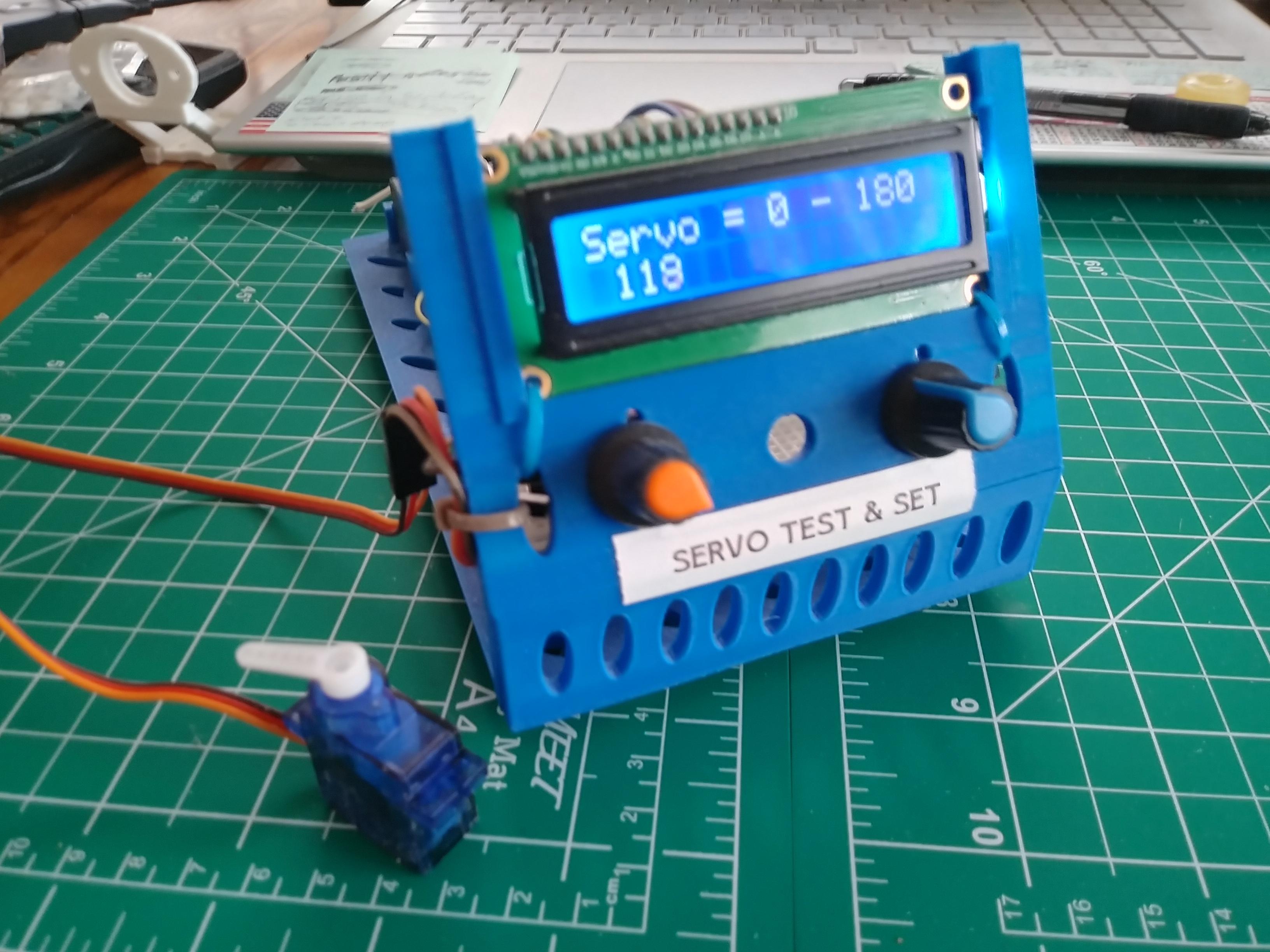 Arduino Servo Test And Set 3d model