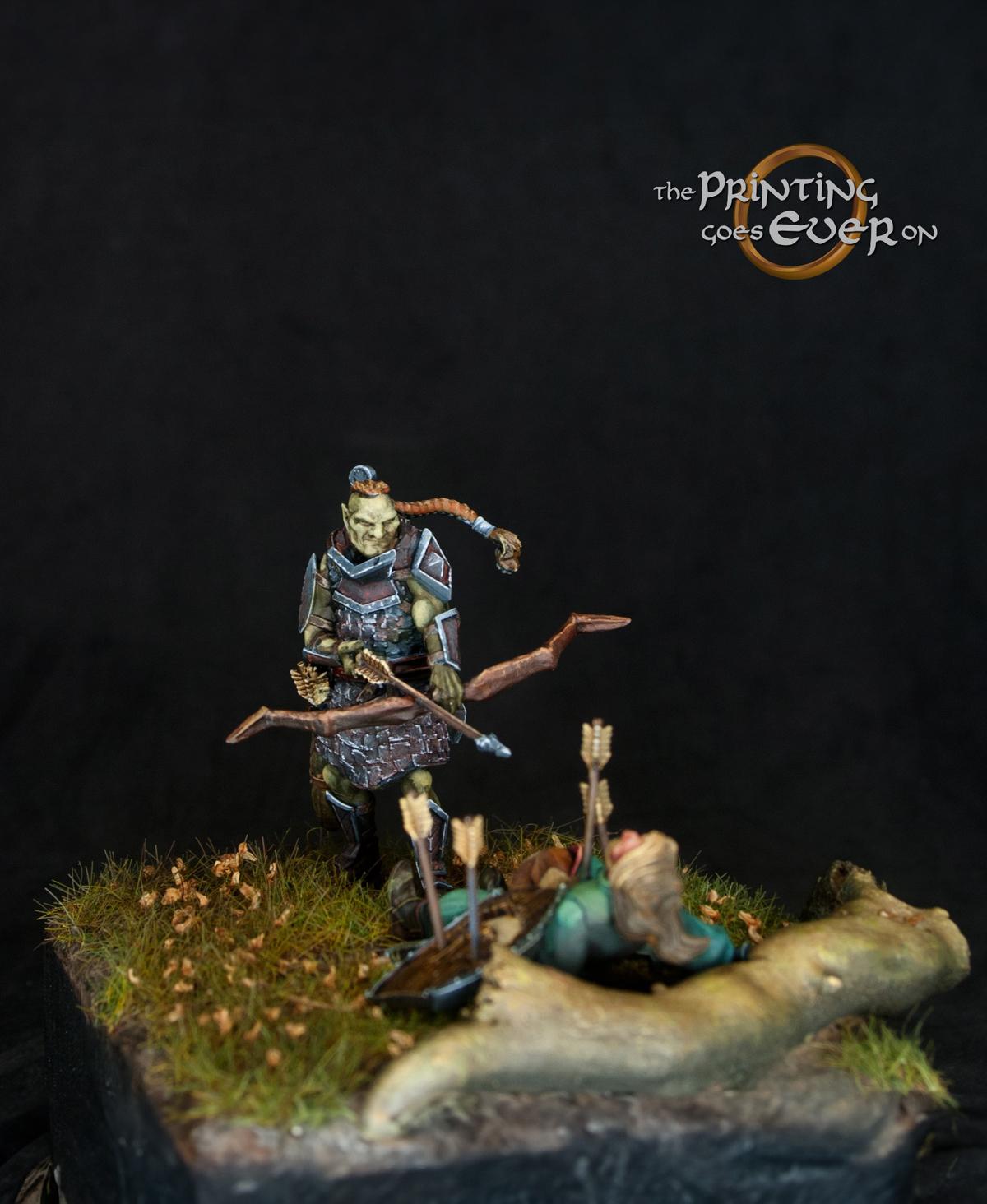 Half Orc Archer Luruk 3d model