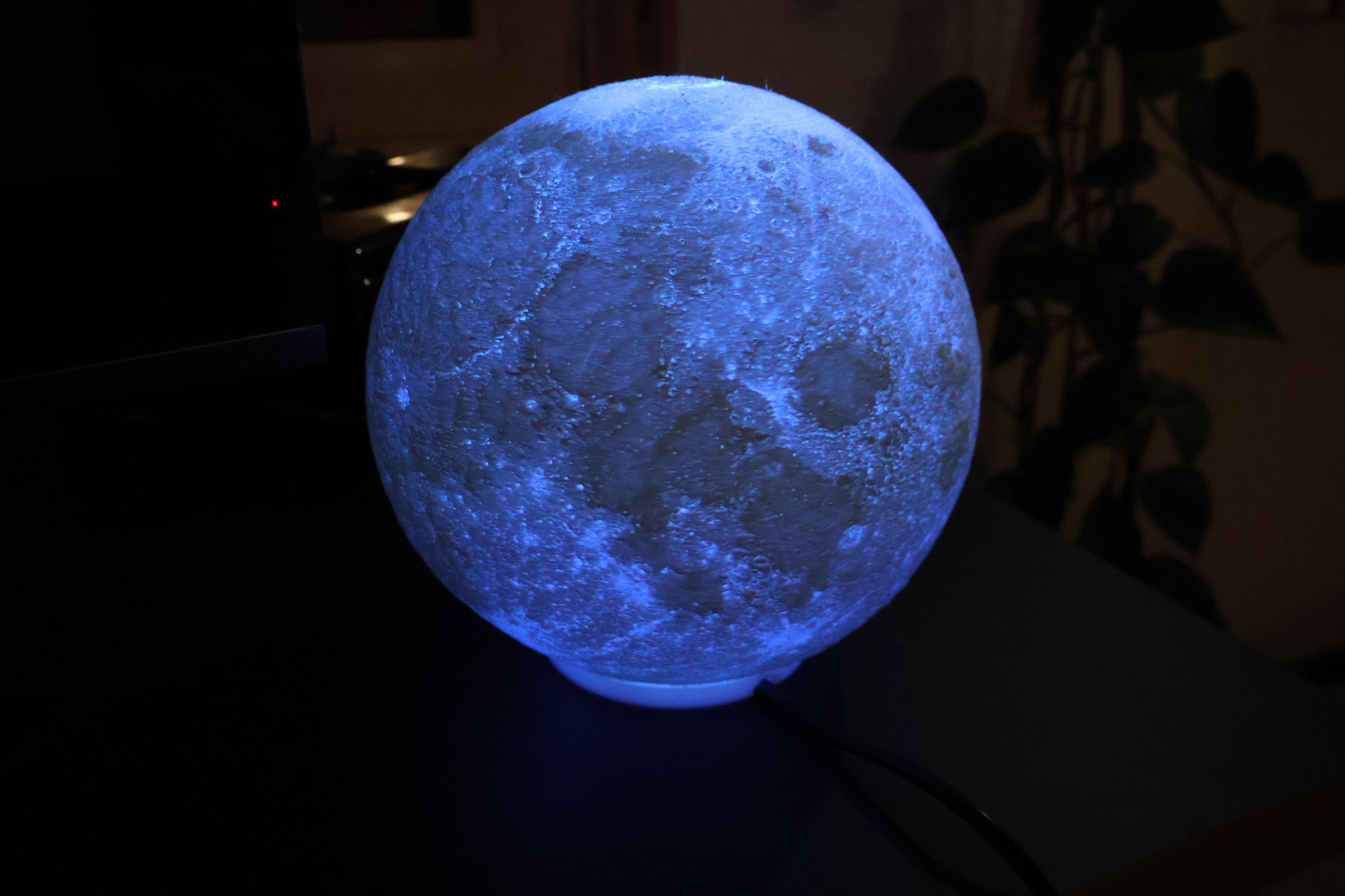 Moon night Light 3d model