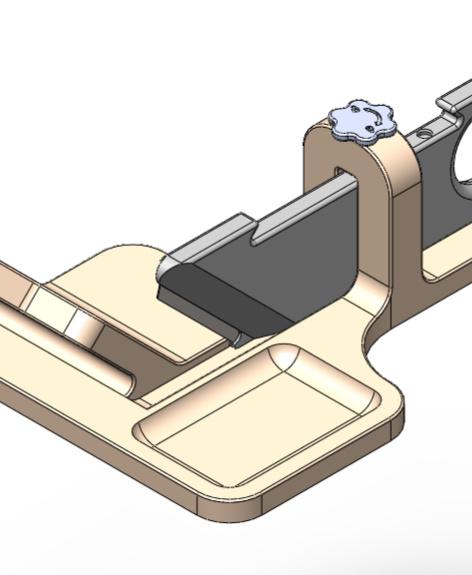 Sausage & vegetables slicer guillotine  3d model