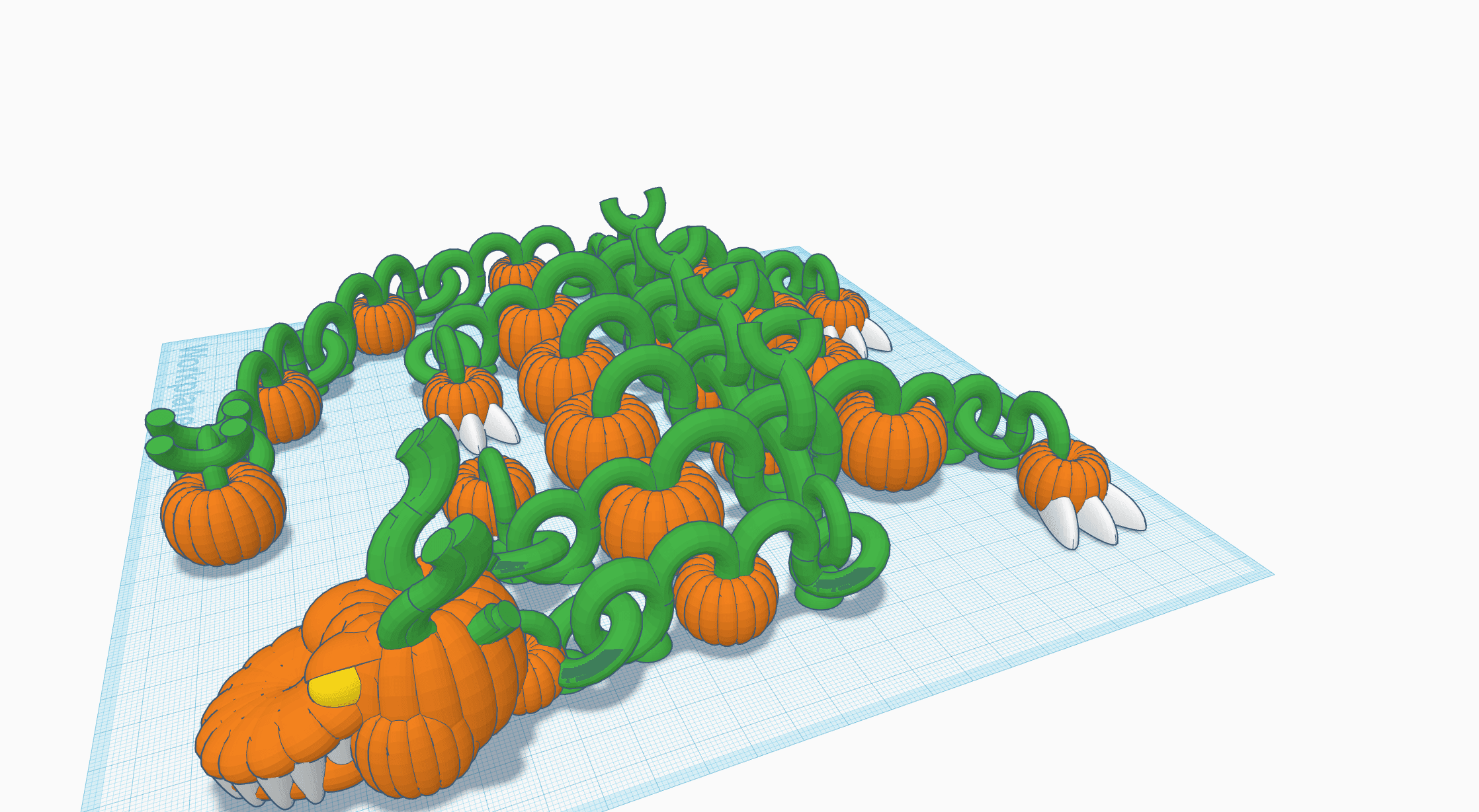 Shakaworld3d Pumpkin Patch Dragon Challenge Release V1.stl 3d model