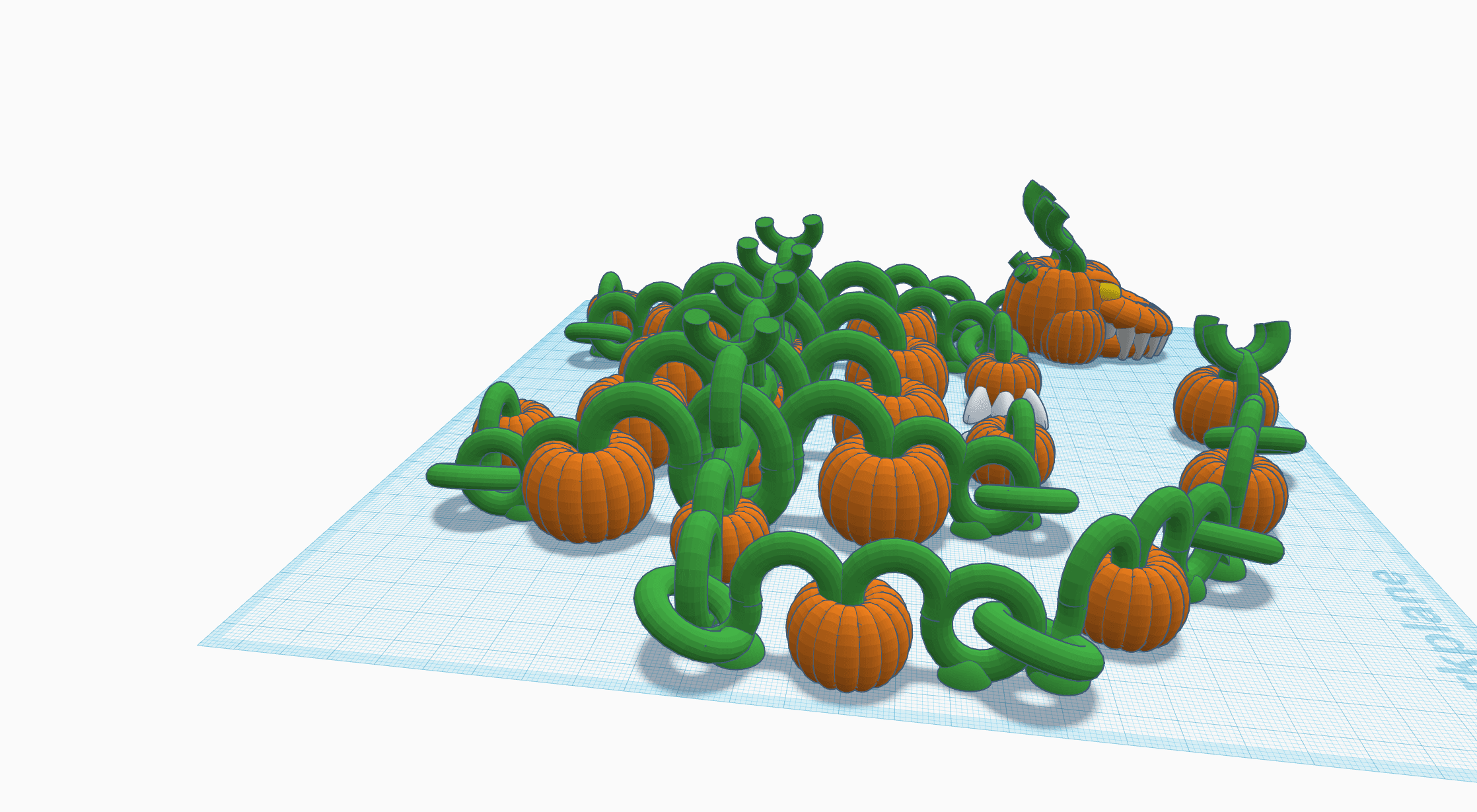 Shakaworld3d Pumpkin Patch Dragon Challenge Release V1.stl 3d model