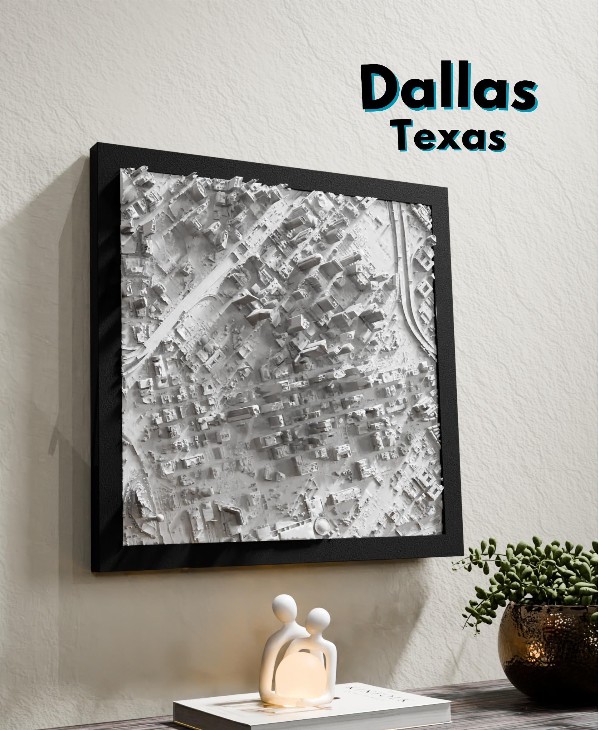 Dallas, TX_Solid.stl 3d model