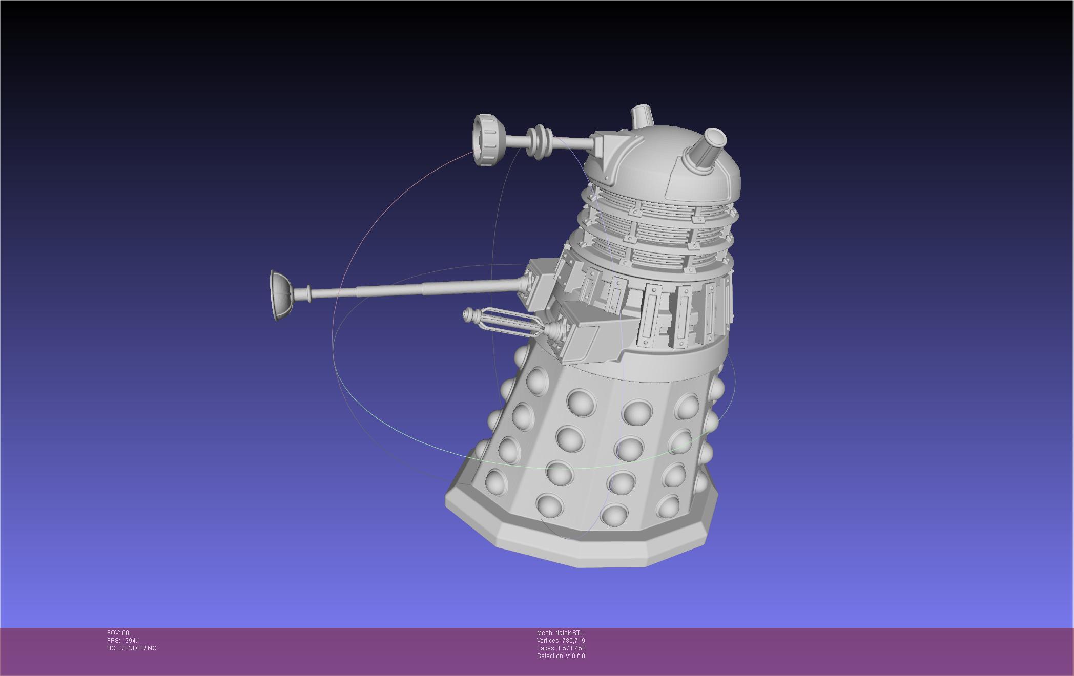 Doctor Who Dalek 3d model