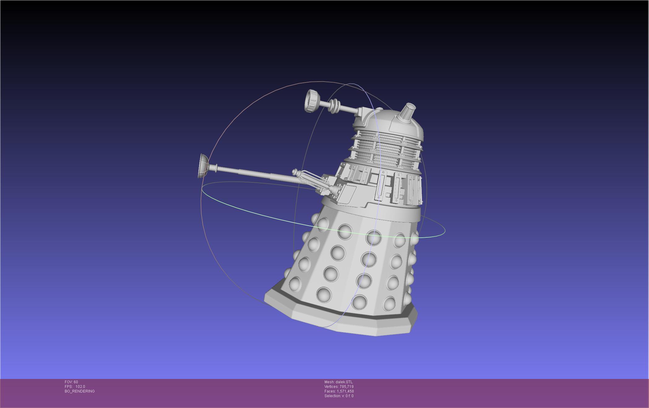 Doctor Who Dalek 3d model