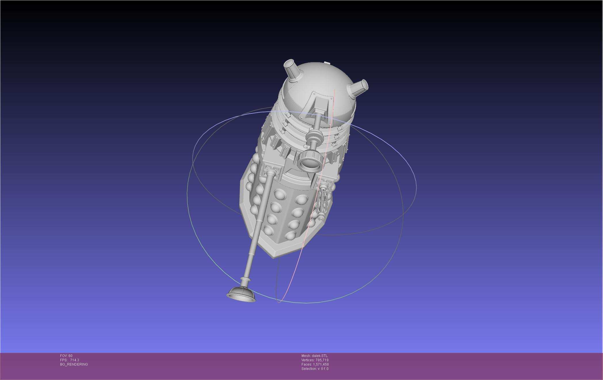 Doctor Who Dalek 3d model