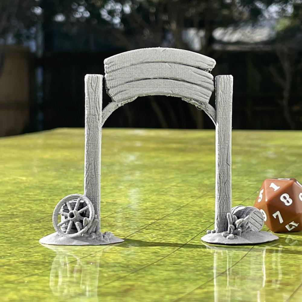 Market Gate 3d model