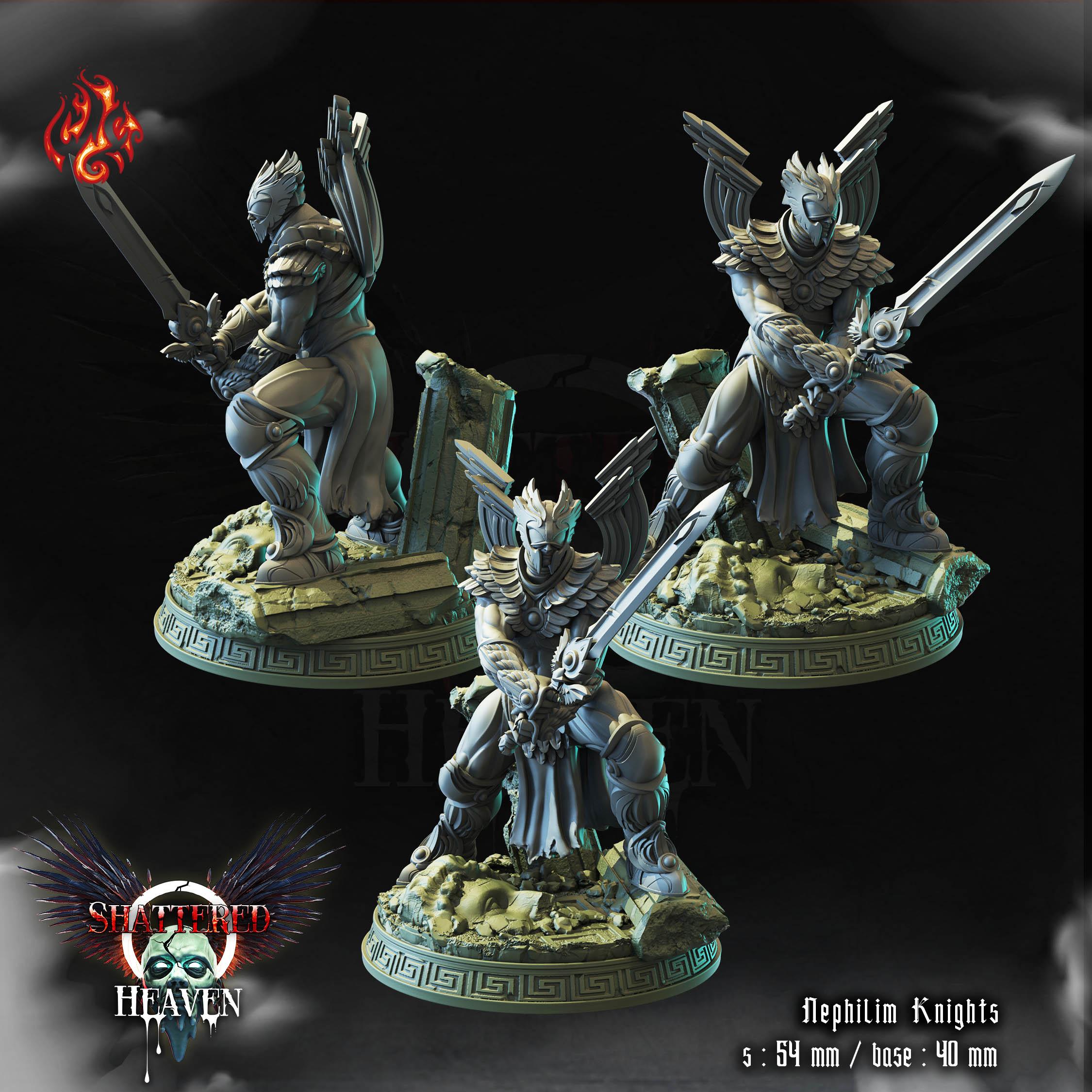 Nephilim Knights 3d model