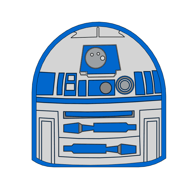 R2D2 3d model