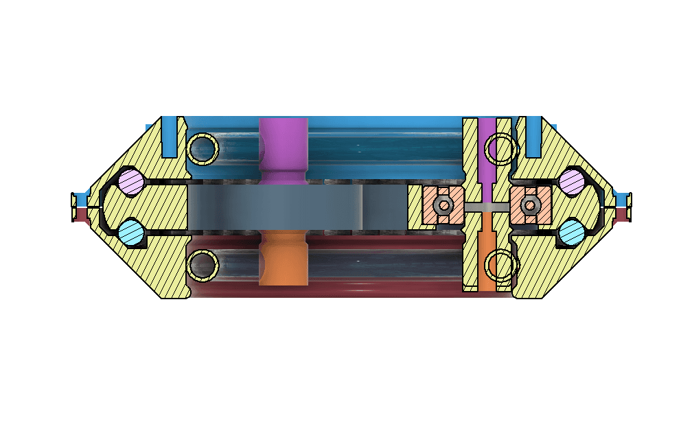 High Flow, 2 Channel Peristaltic Pump 3d model