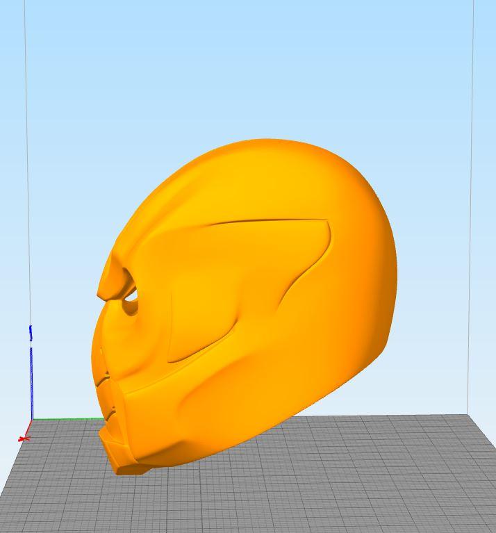 Deathstroke Titans Mask 3d model