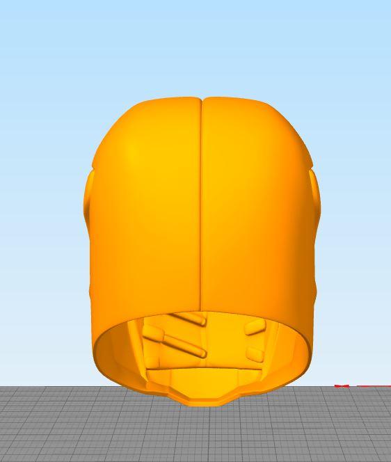 Deathstroke Titans Mask 3d model