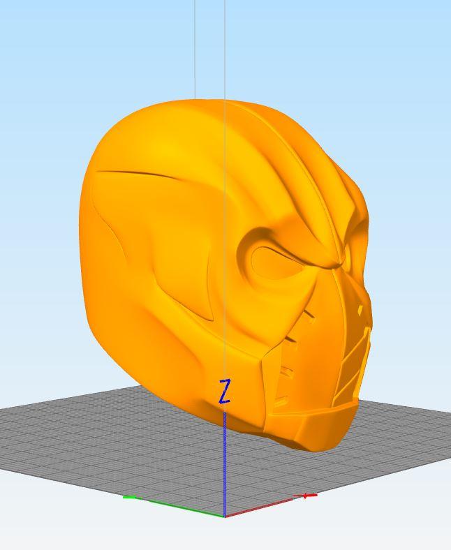 Deathstroke Titans Mask 3d model