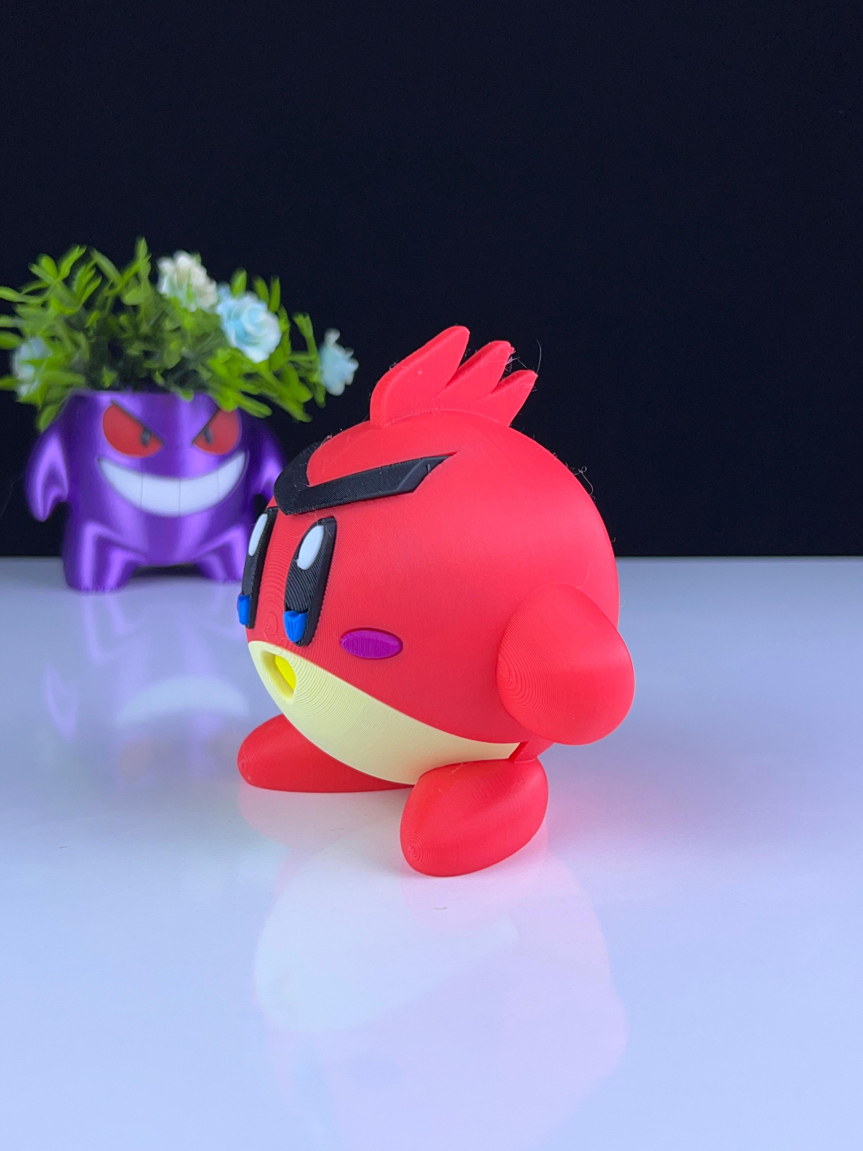 kirby bird 3d model