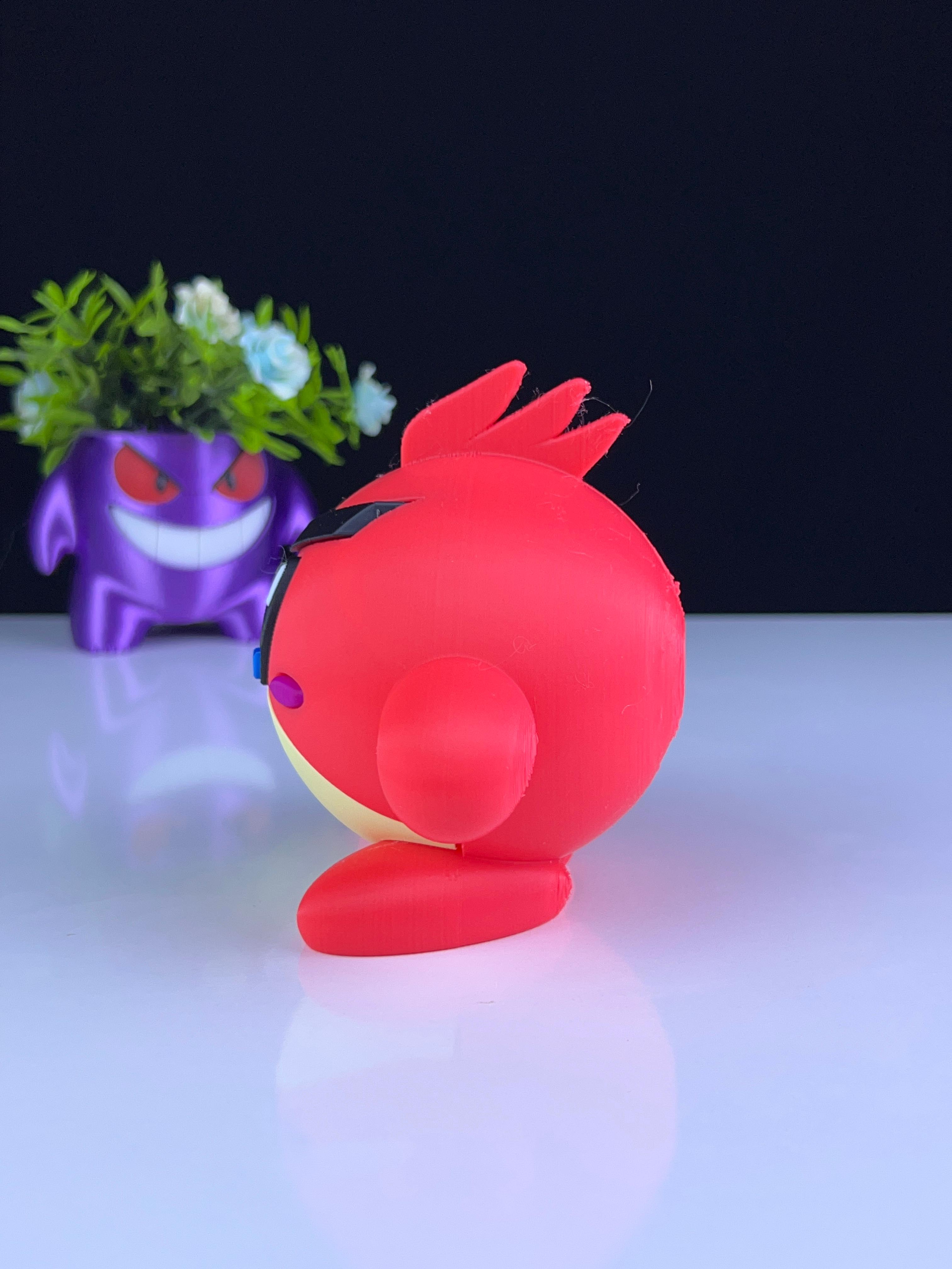 kirby bird 3d model