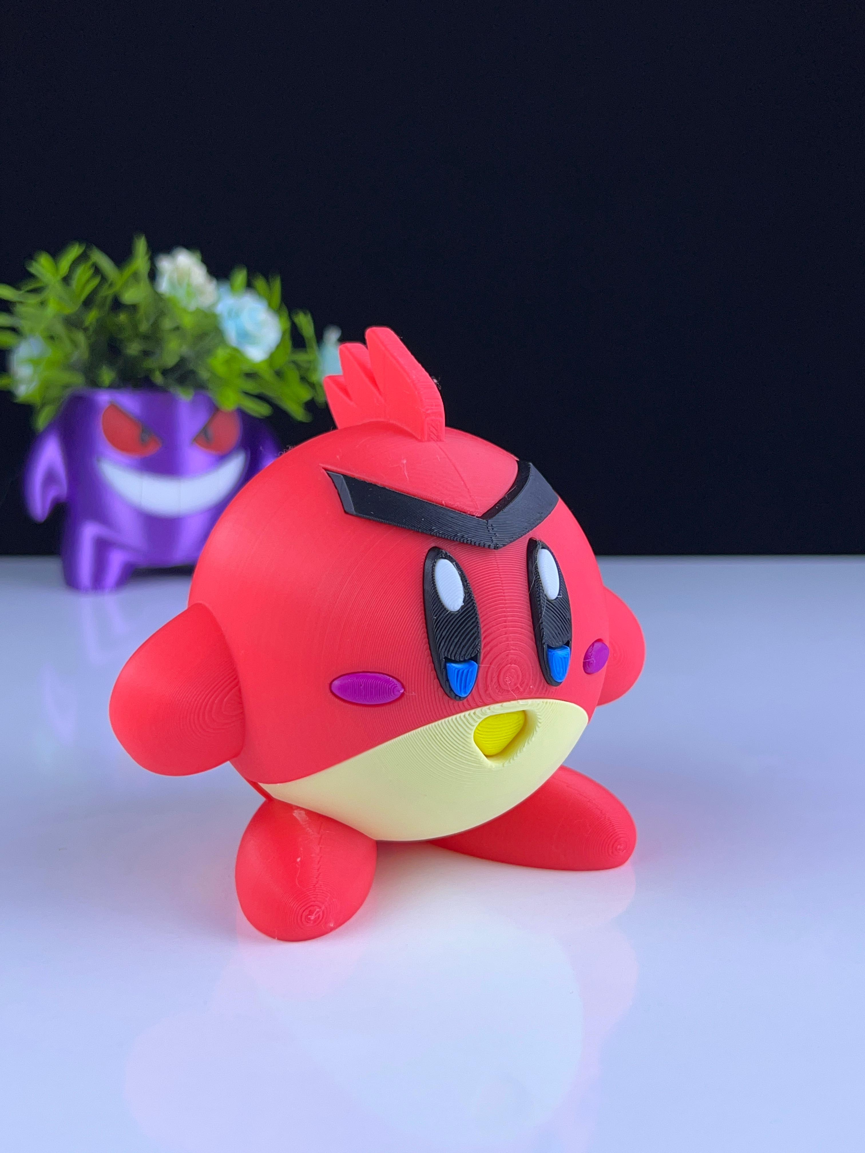 kirby bird 3d model