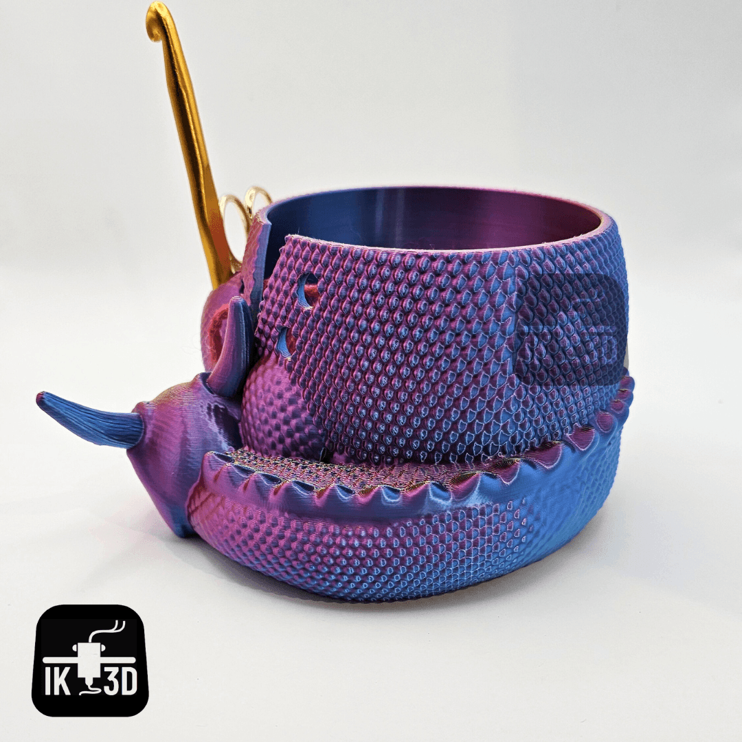 Dragon Yarn Bowl / 3MF Included 3d model