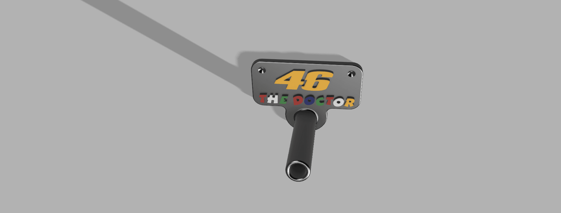 Doctor 46 Helmet hanger 3d model