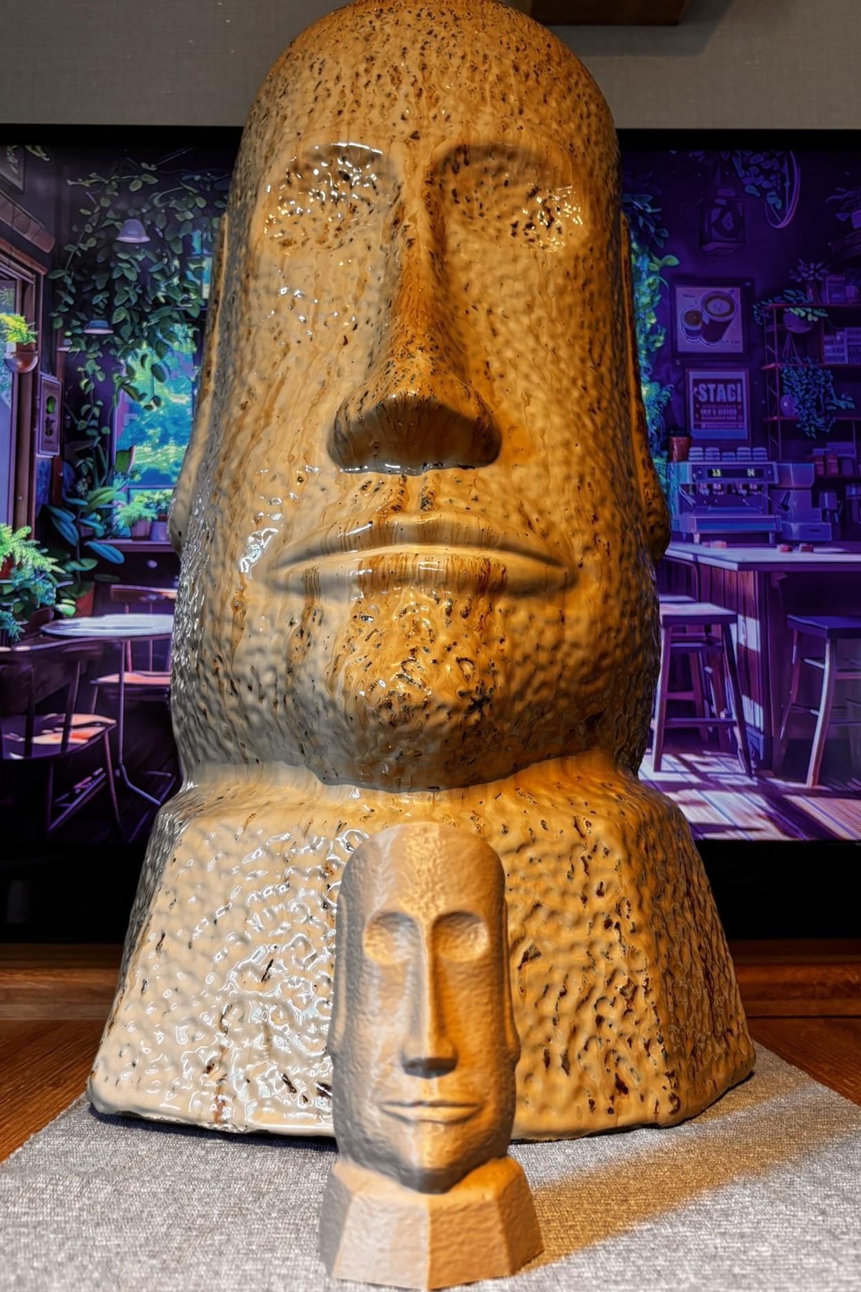 Old James Moai 3d model