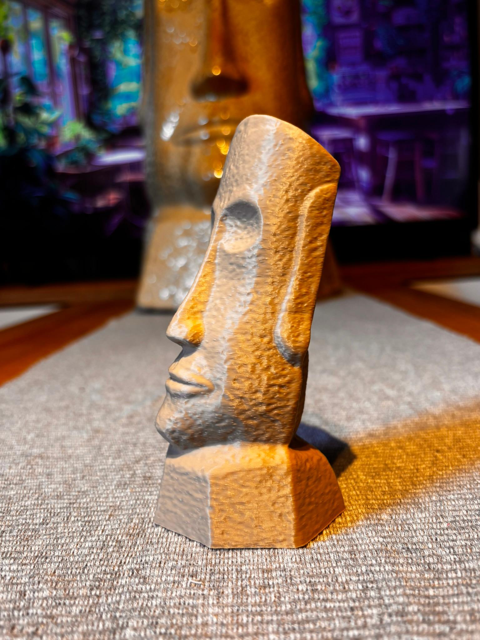 Old James Moai 3d model