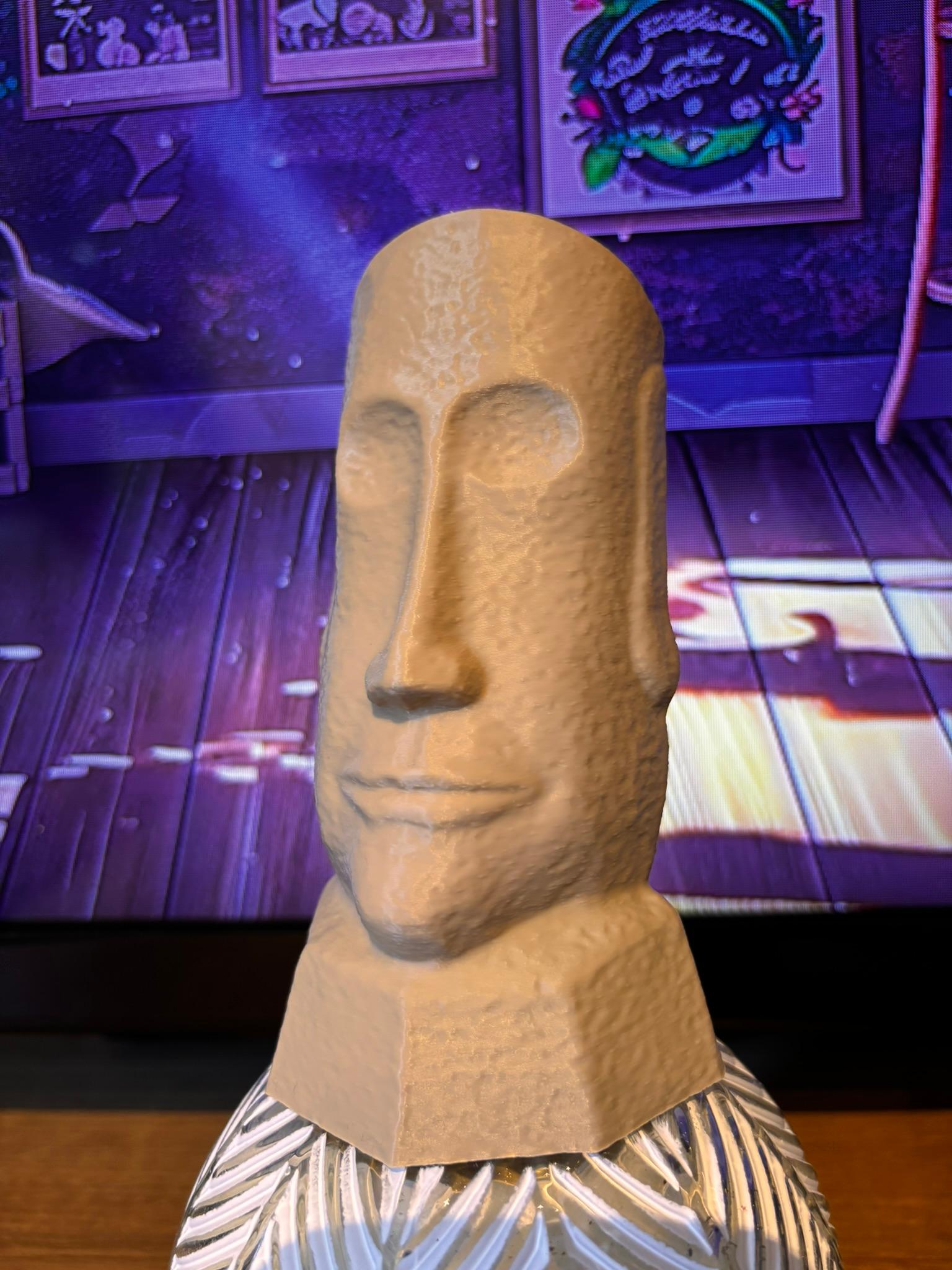 Old James Moai 3d model