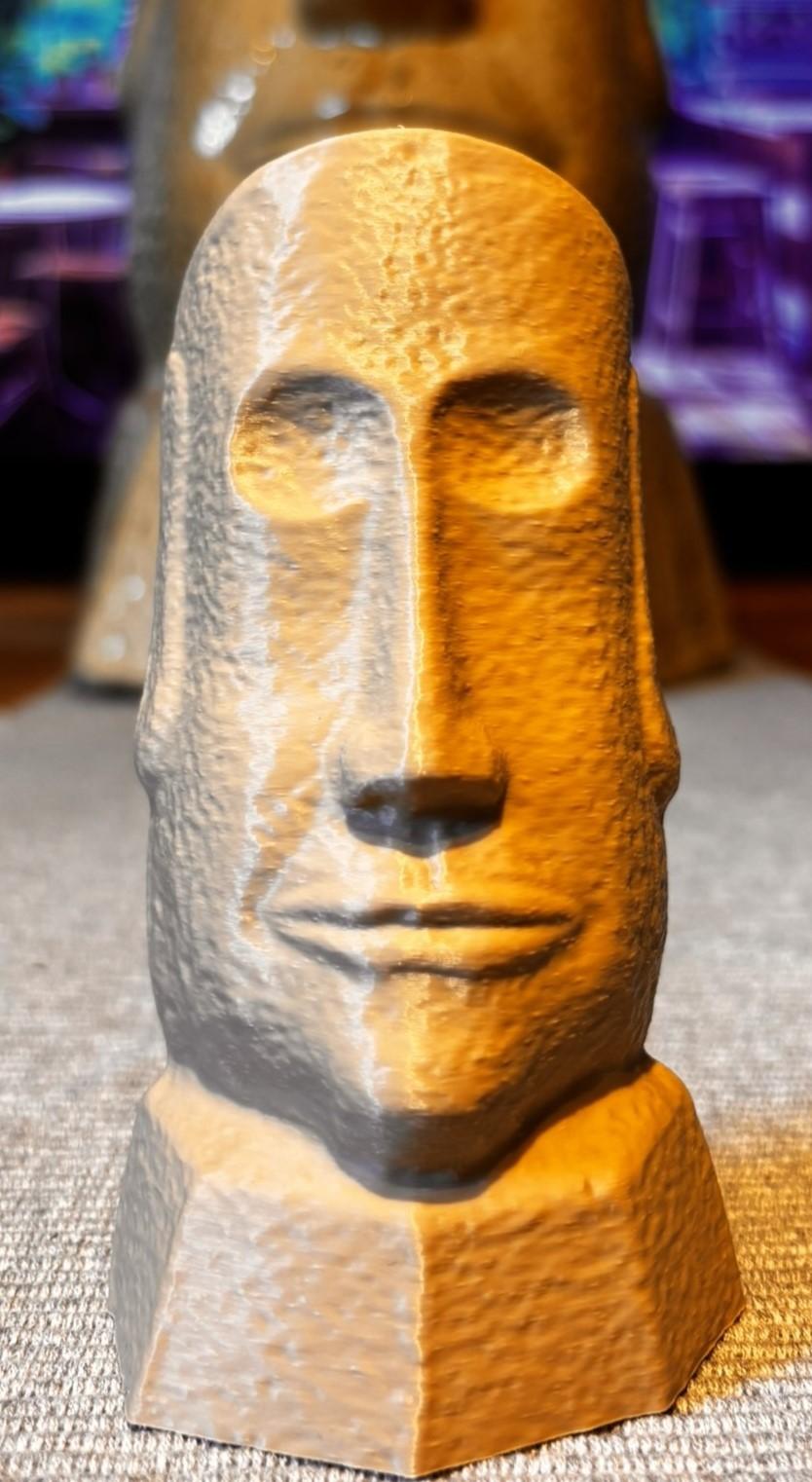 Old James Moai 3d model