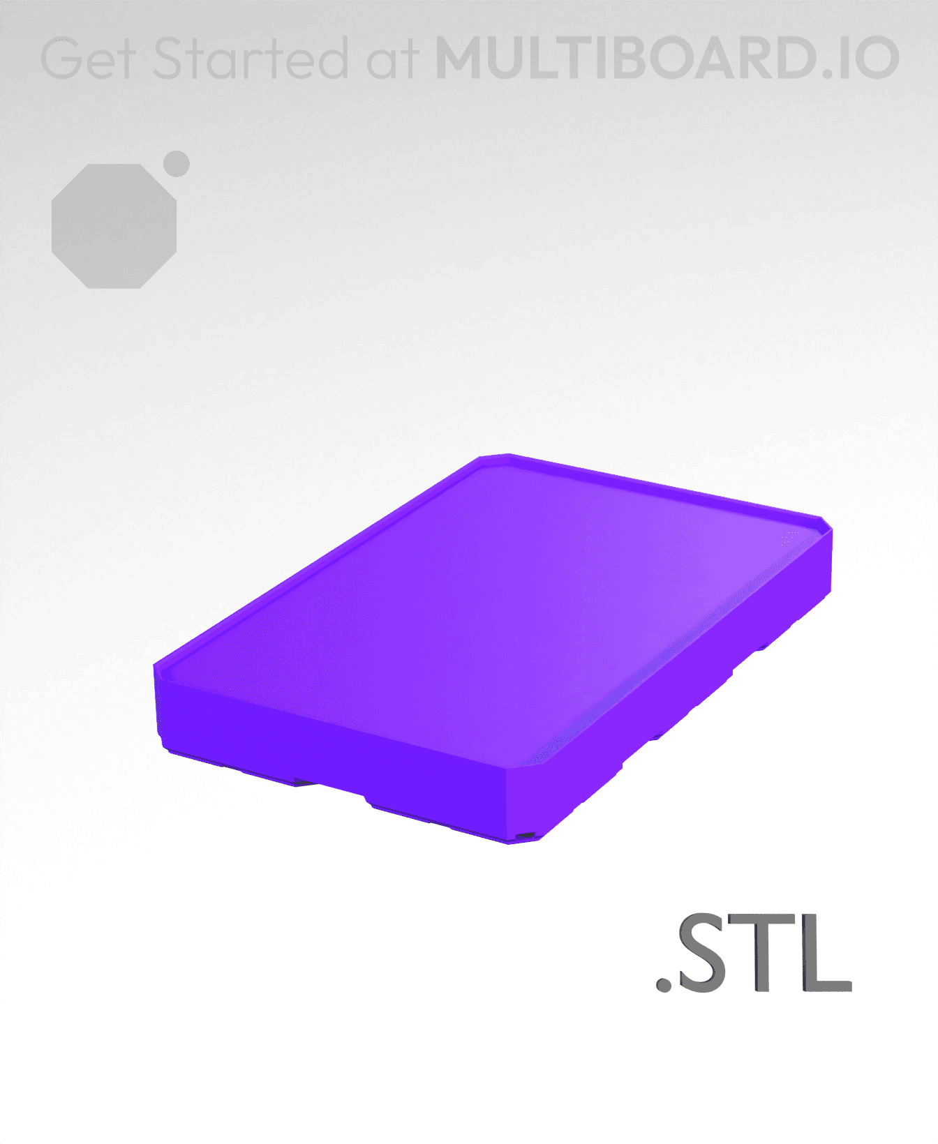 2x3x0·5 - Multibin Insert - STL Remixing File 3d model