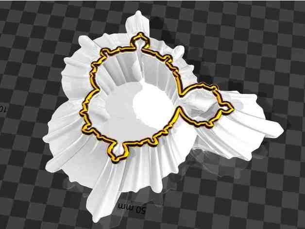 mandelbrot box 3d model