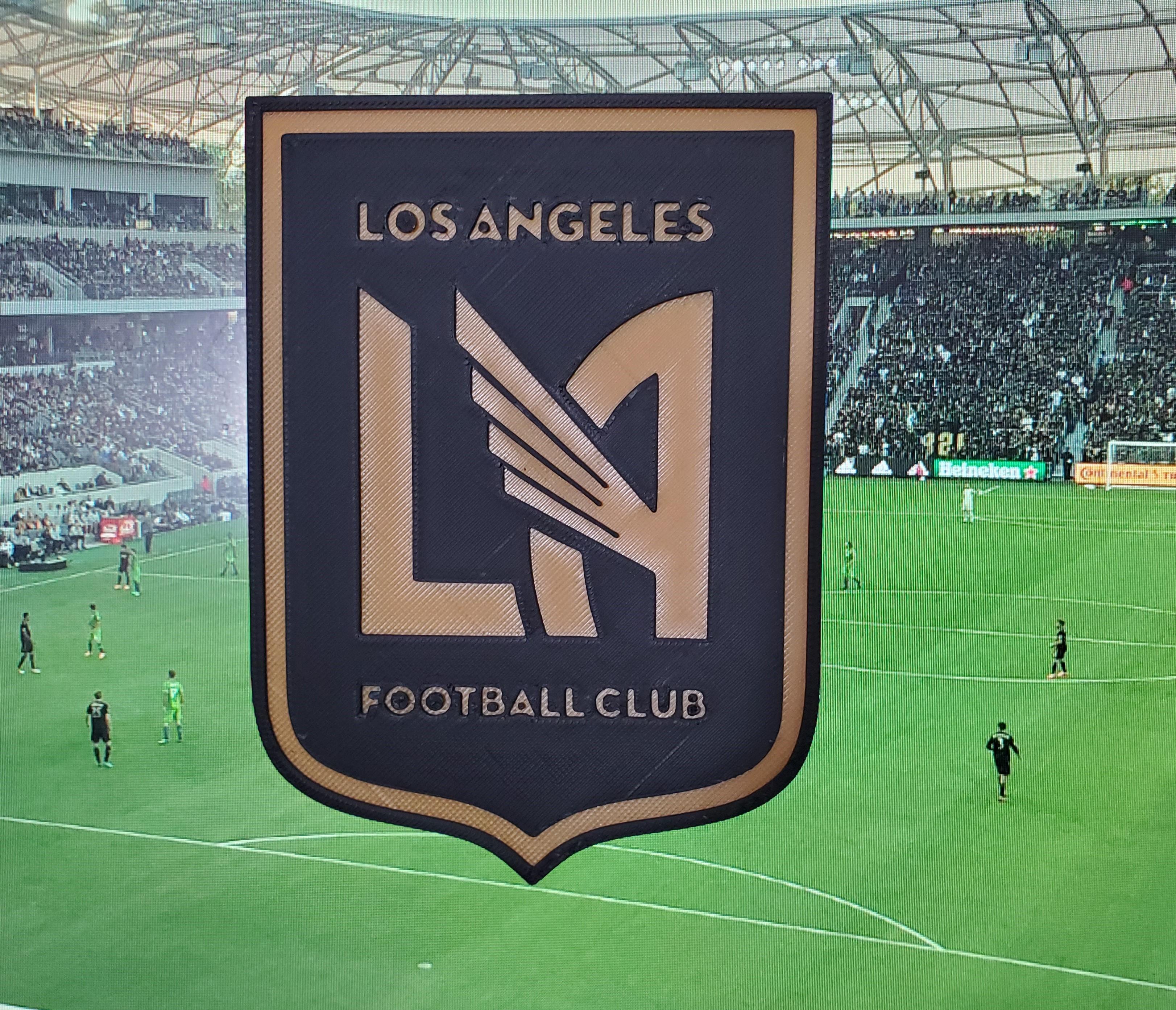 CS LAFC coaster or plaque 3d model