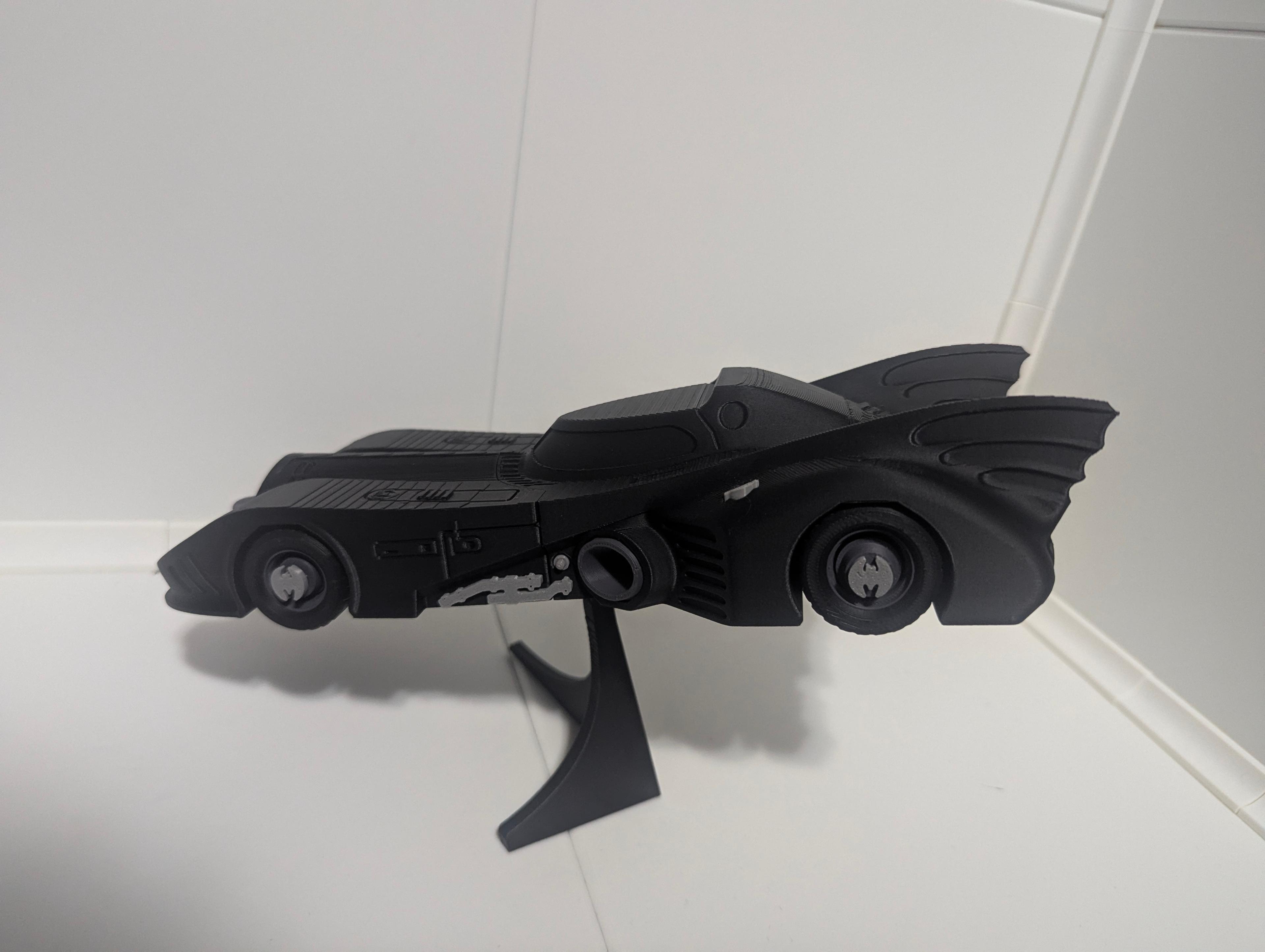 1989 Batmobile Kit (No Support, No AMS, No Glue) - I'm Batman! :D - 3d model