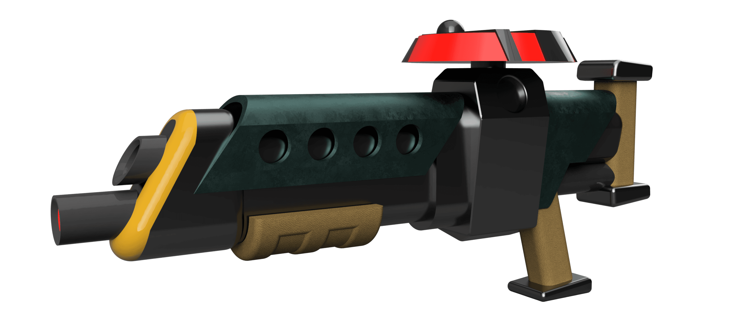 Jak and Daxter - Scatter Gun 3d model