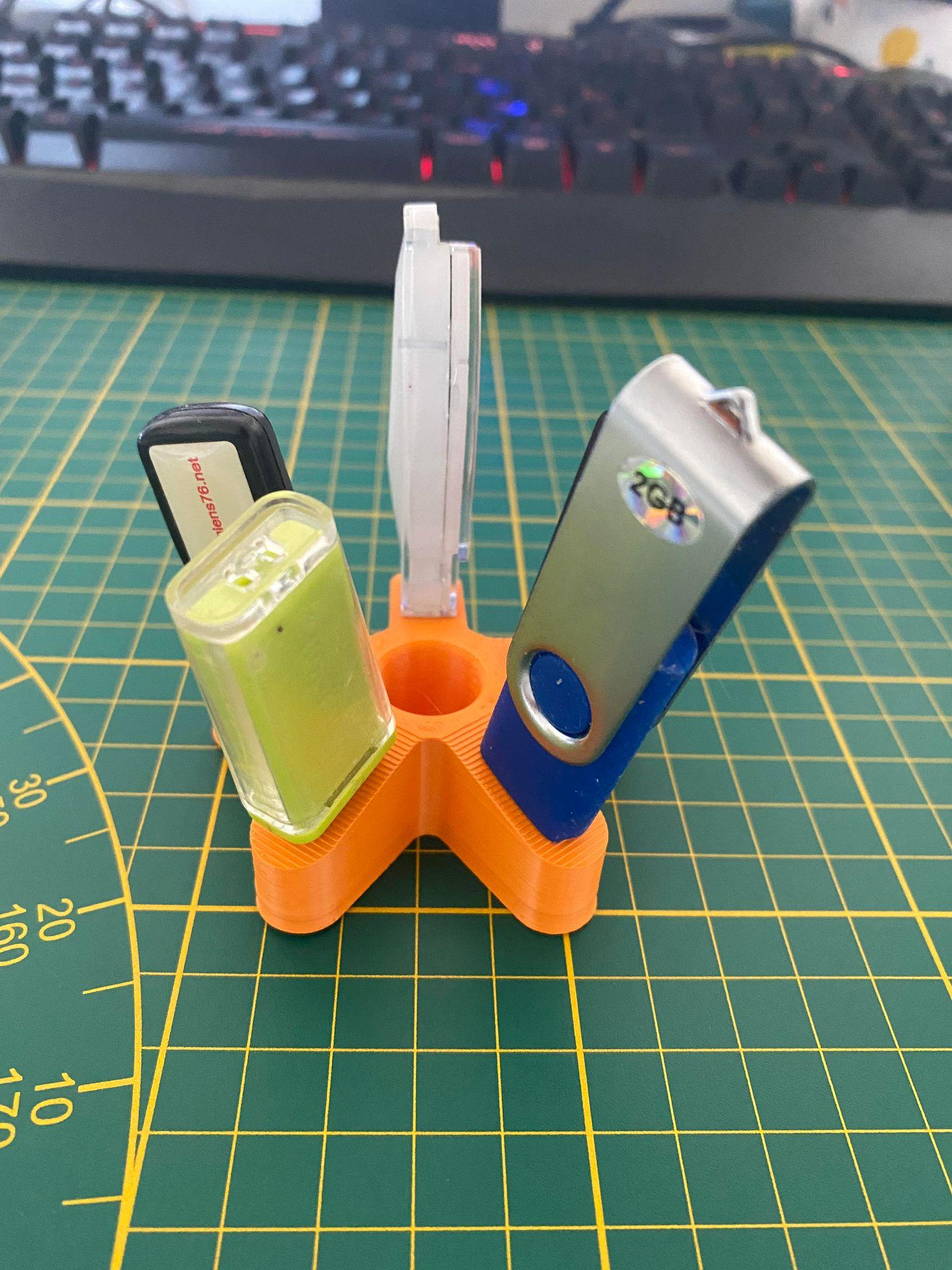 Starfish USB Holder.stl 3d model