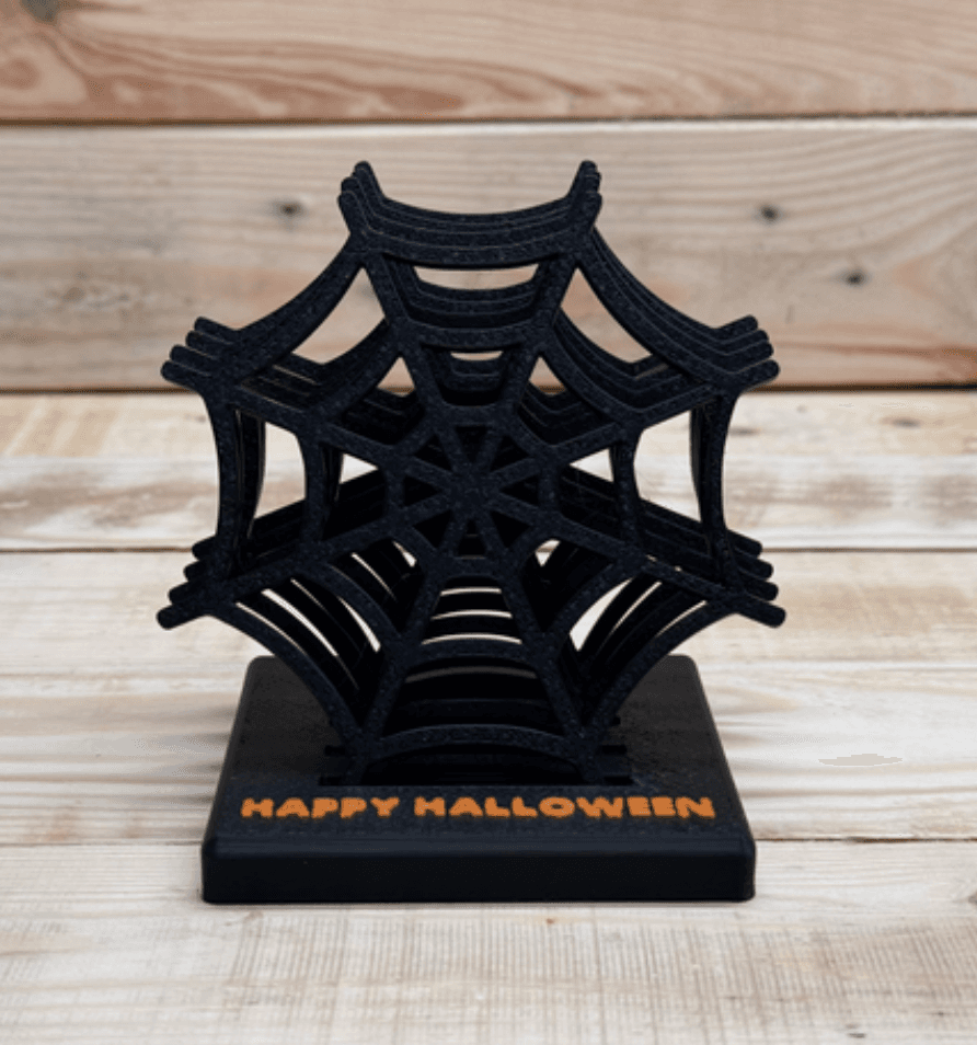 4 Cobweb coaster with stand 3d model