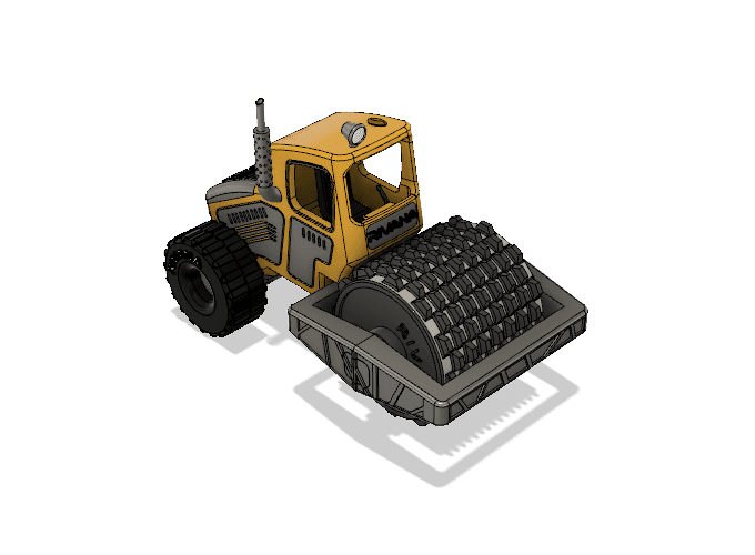 Tamping Roller Adapter 3d model