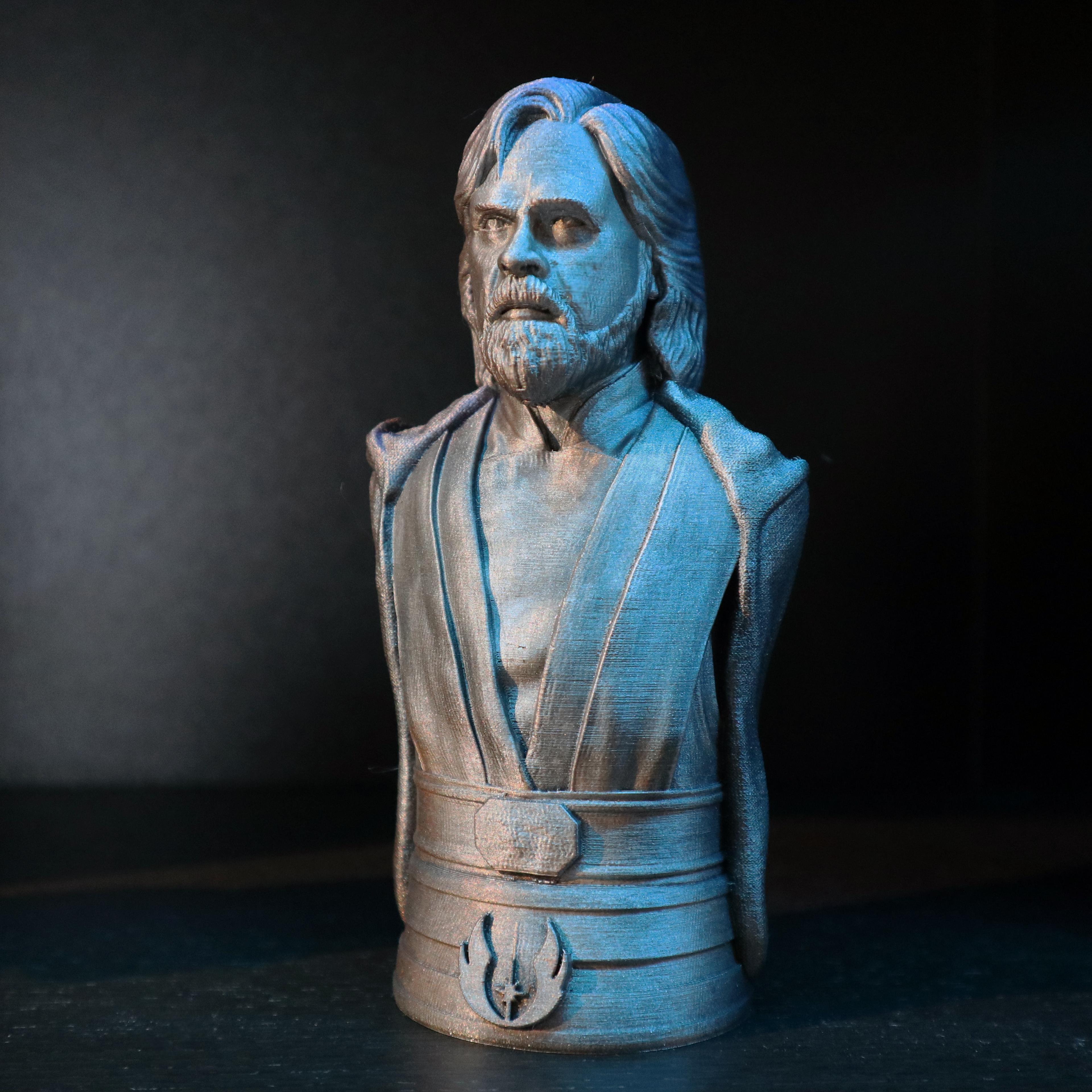 Luke Skywalker Bust (Pre-Supported) 3d model