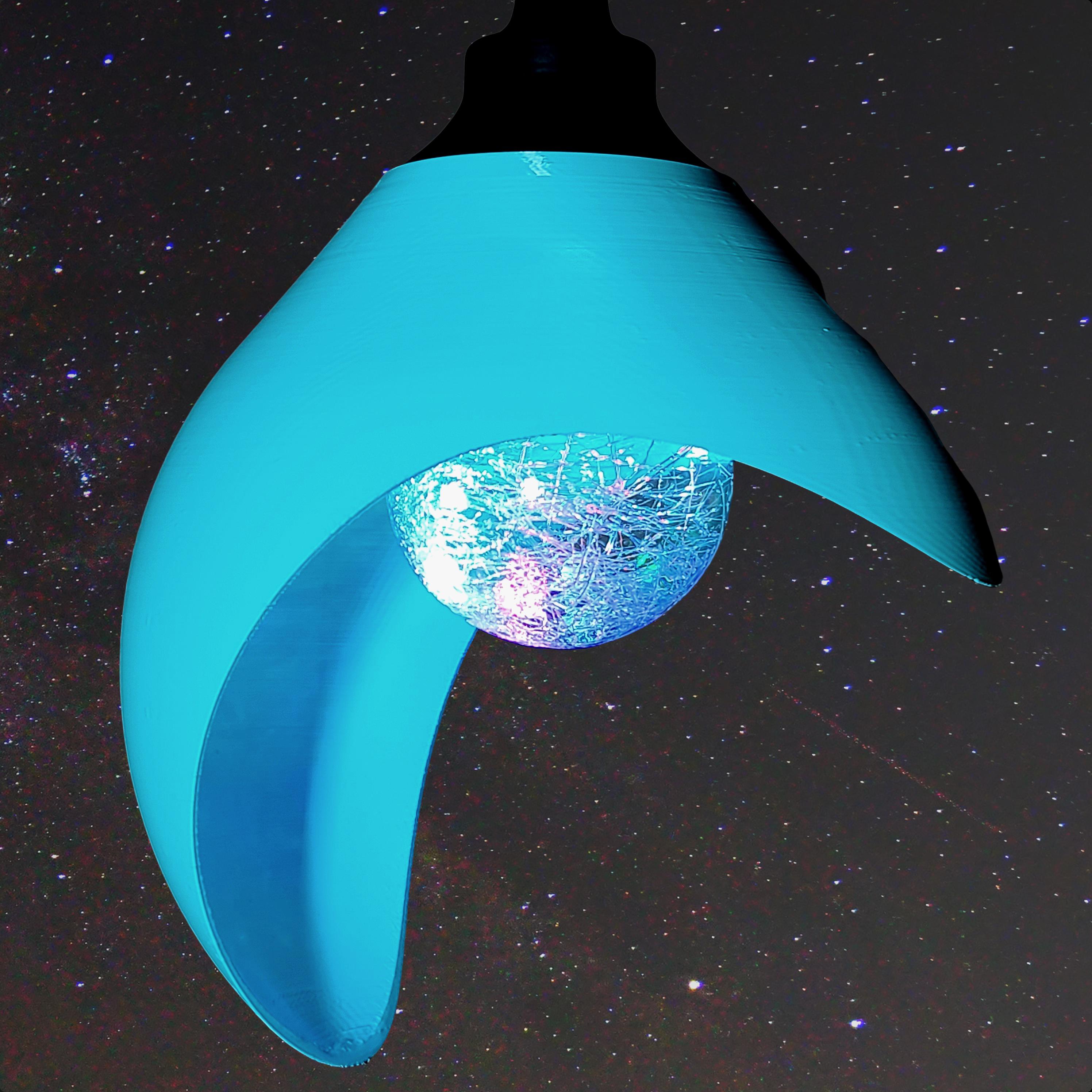 Moon Lamp - Space inspired #FunctionalArt 3d model