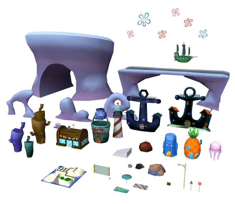 Bikini Bottom 3d model