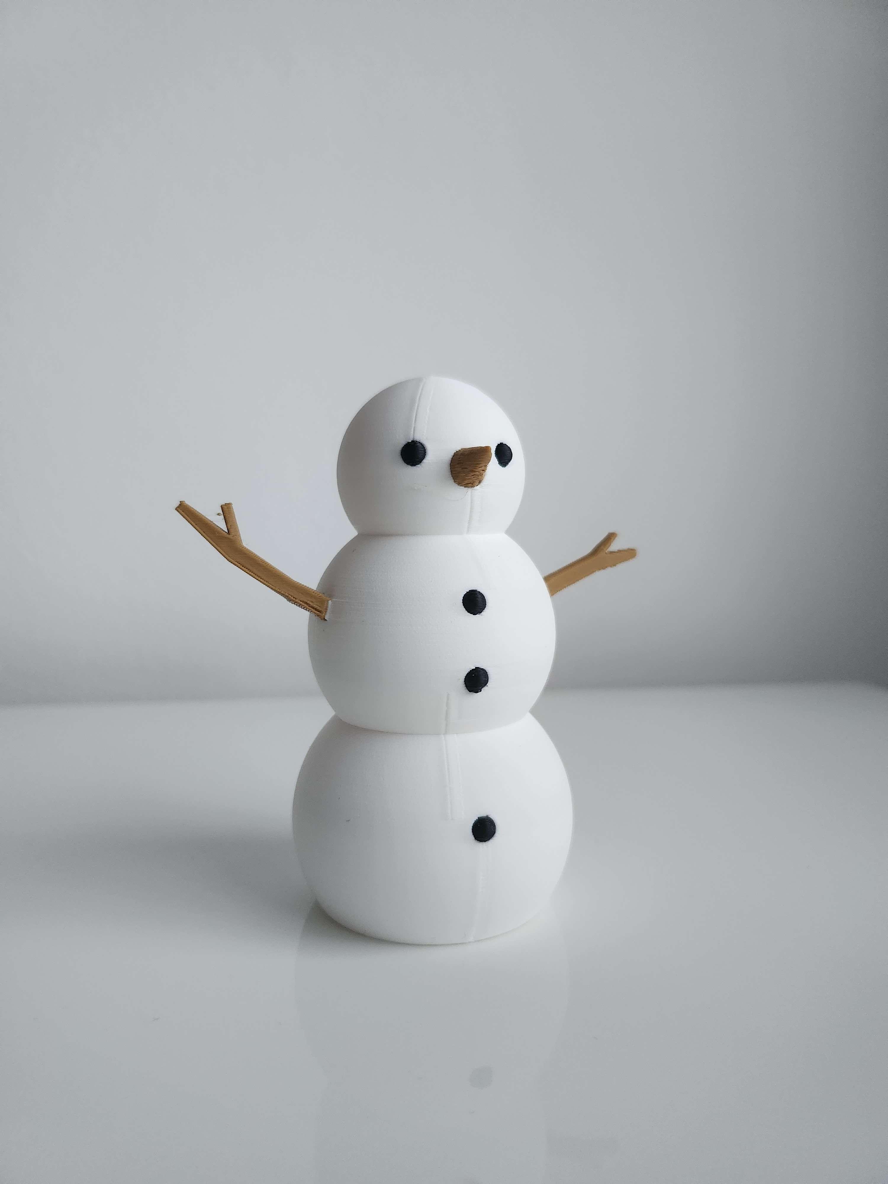 Snowman Family Bundle (High Resolution, High Quality) 3d model