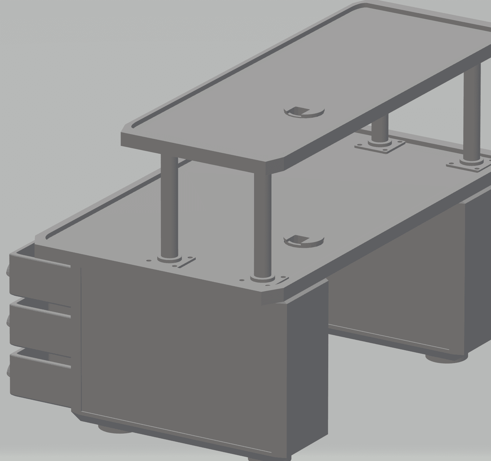 FHW: Twitch Stream 1 Desk V1 3d model