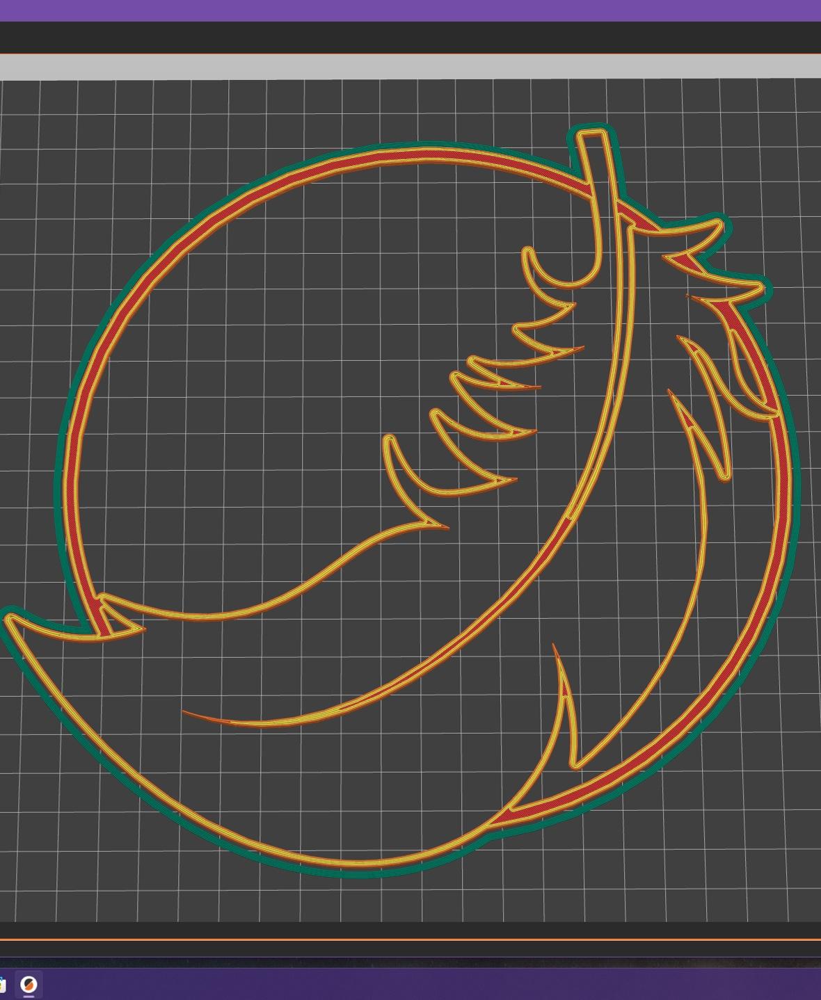 Floating Feathers 3d model