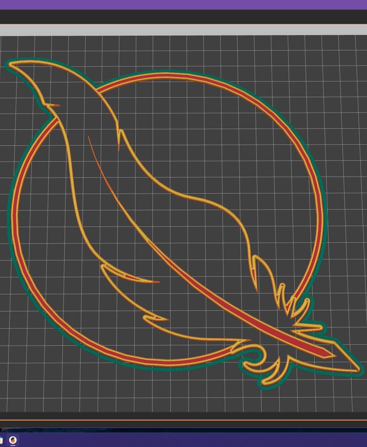 Floating Feathers 3d model