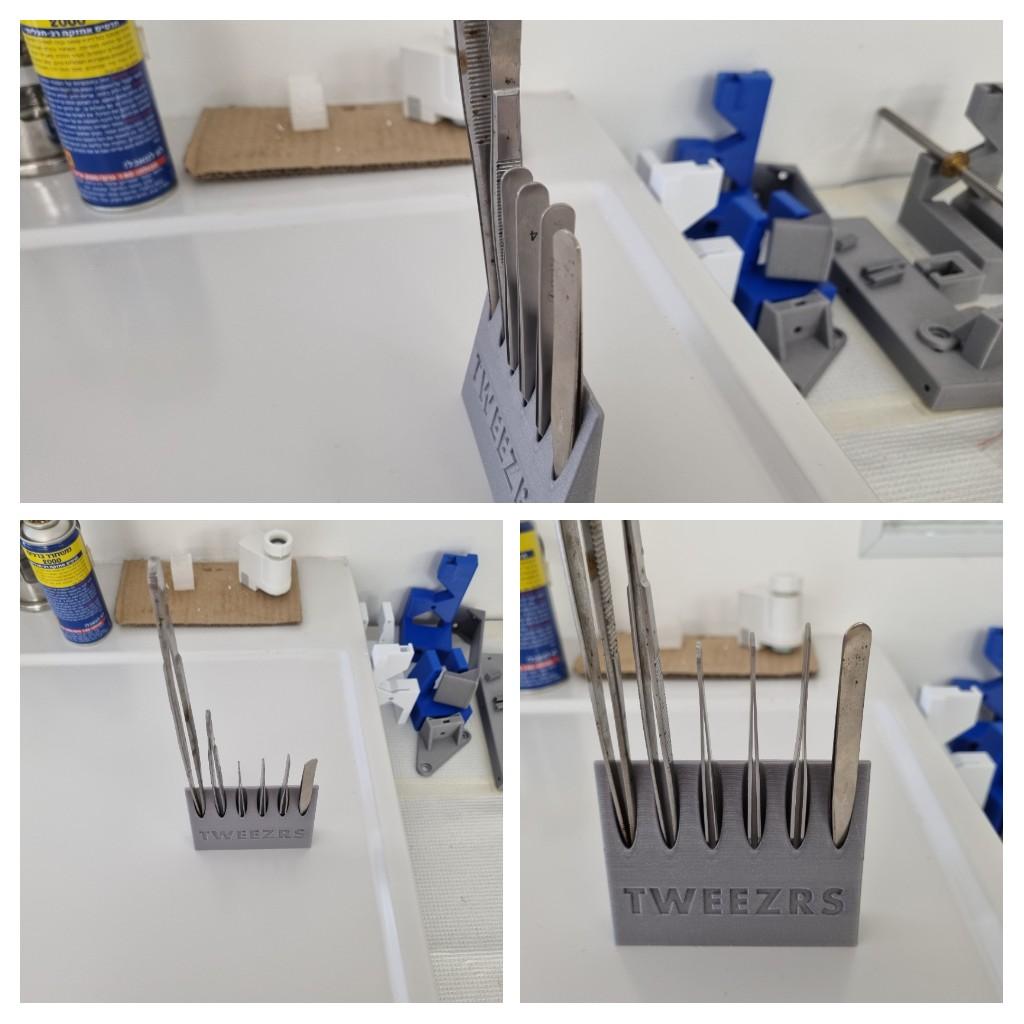 6 TWEEZER HOLDER v3.3mf 3d model