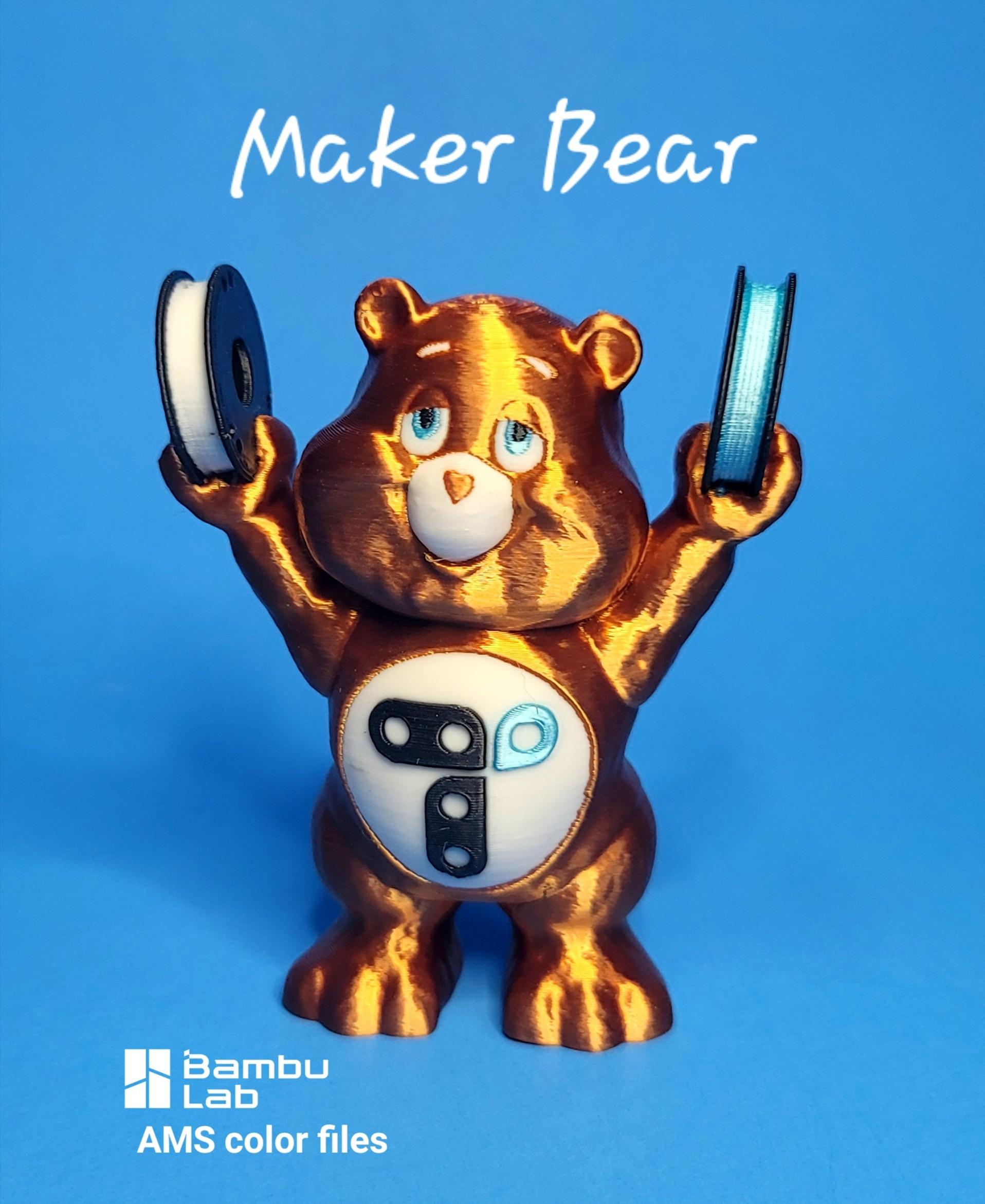 Thangs Maker Bear  3d model